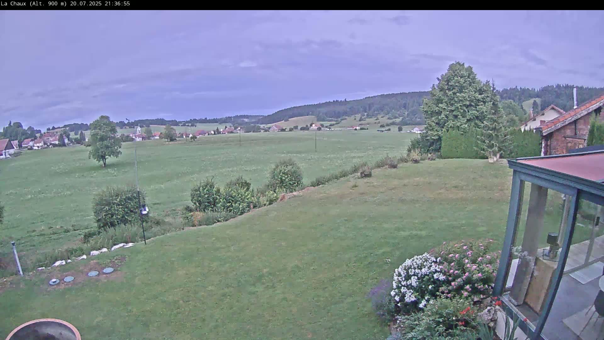 La Chaux Village Live Cam - Pontarlier, Doubs, Bourgogne-Franche-Comte, France