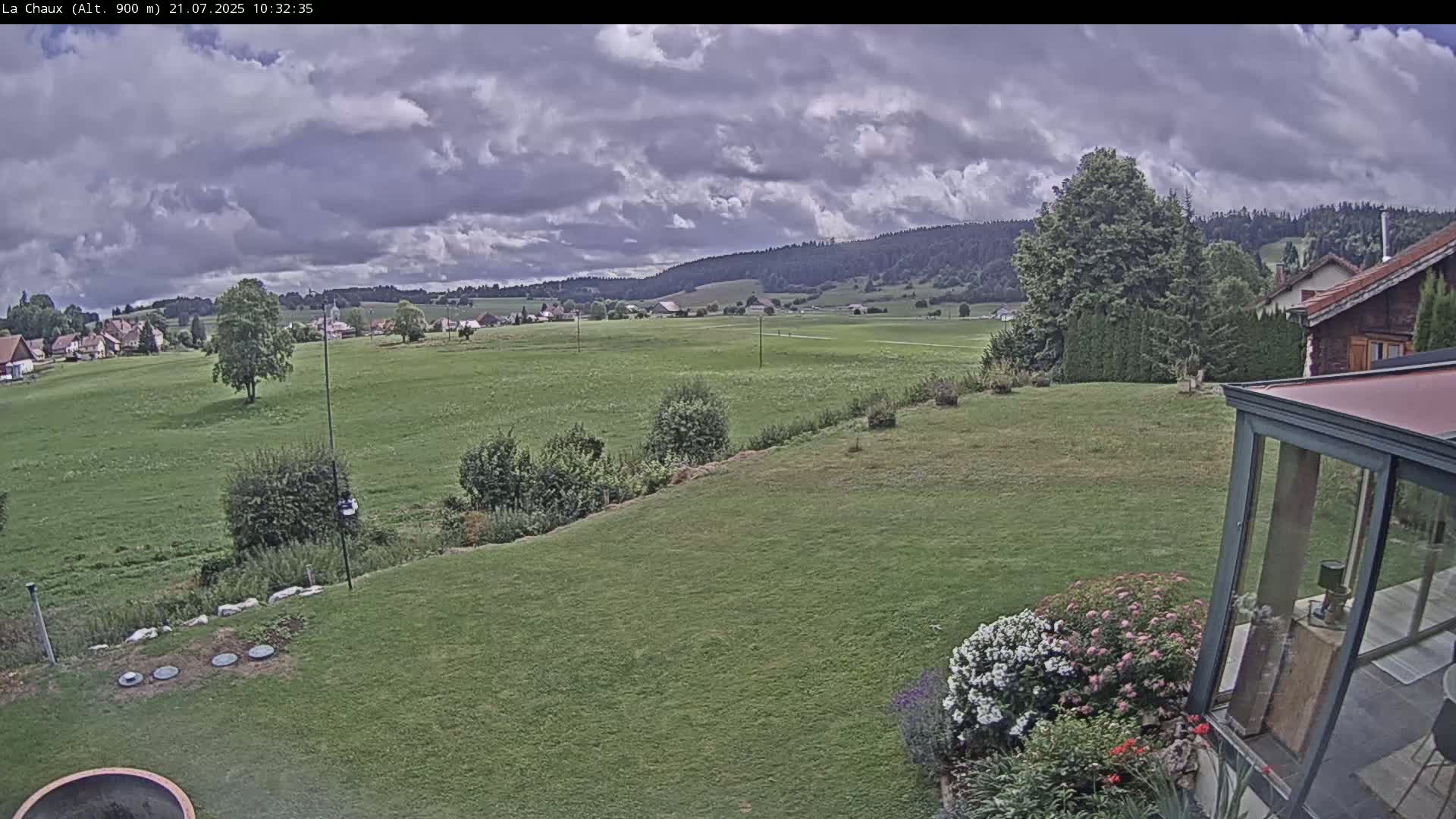 La Chaux Village Live Cam - Pontarlier, Doubs, Bourgogne-Franche-Comte, France