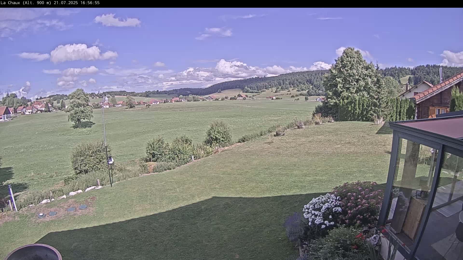 La Chaux Village Live Cam - Pontarlier, Doubs, Bourgogne-Franche-Comte, France