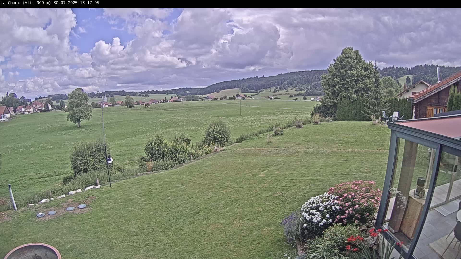 La Chaux Village Live Cam - Pontarlier, Doubs, Bourgogne-Franche-Comte, France