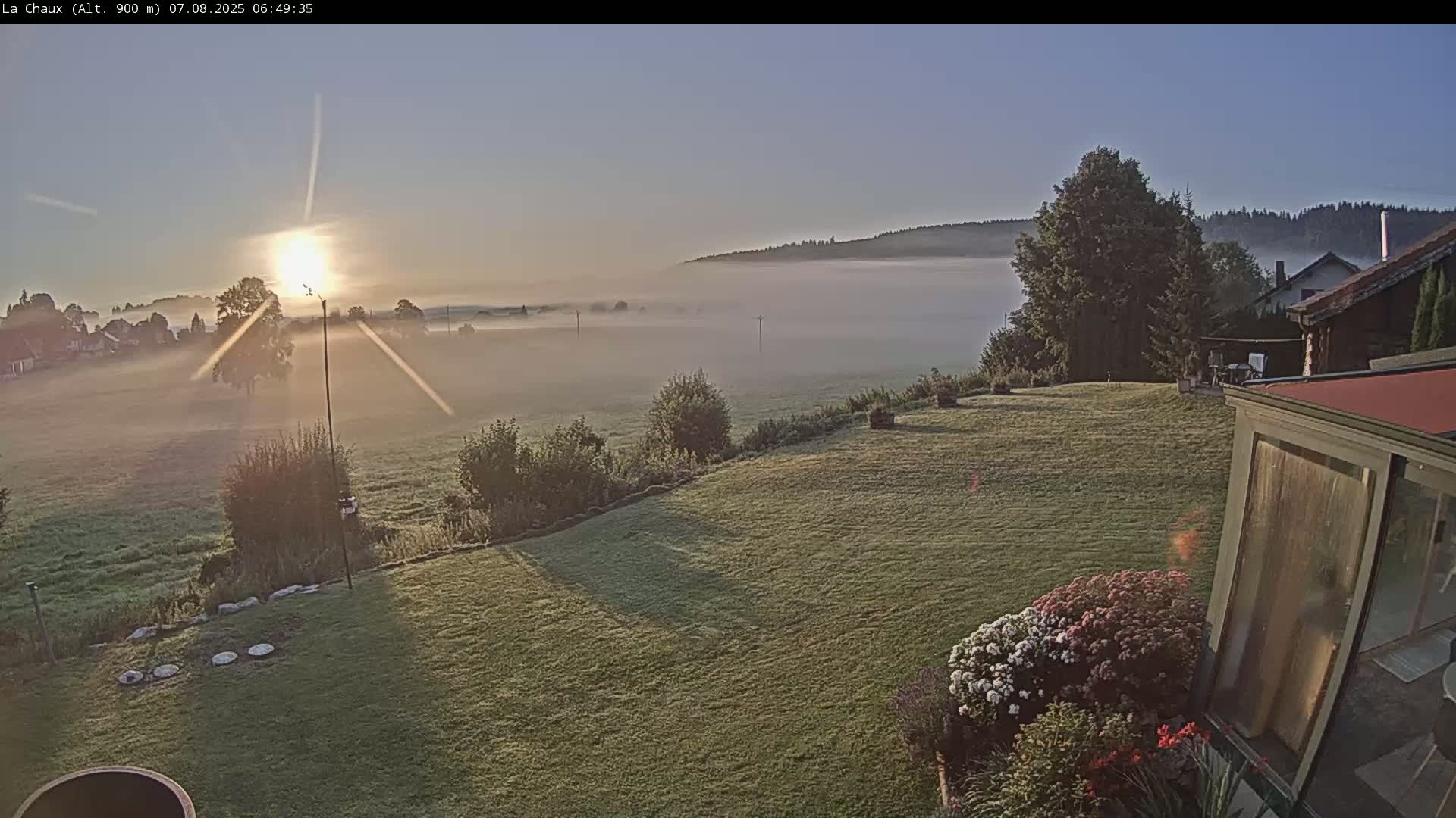 La Chaux Village Live Cam - Pontarlier, Doubs, Bourgogne-Franche-Comte, France