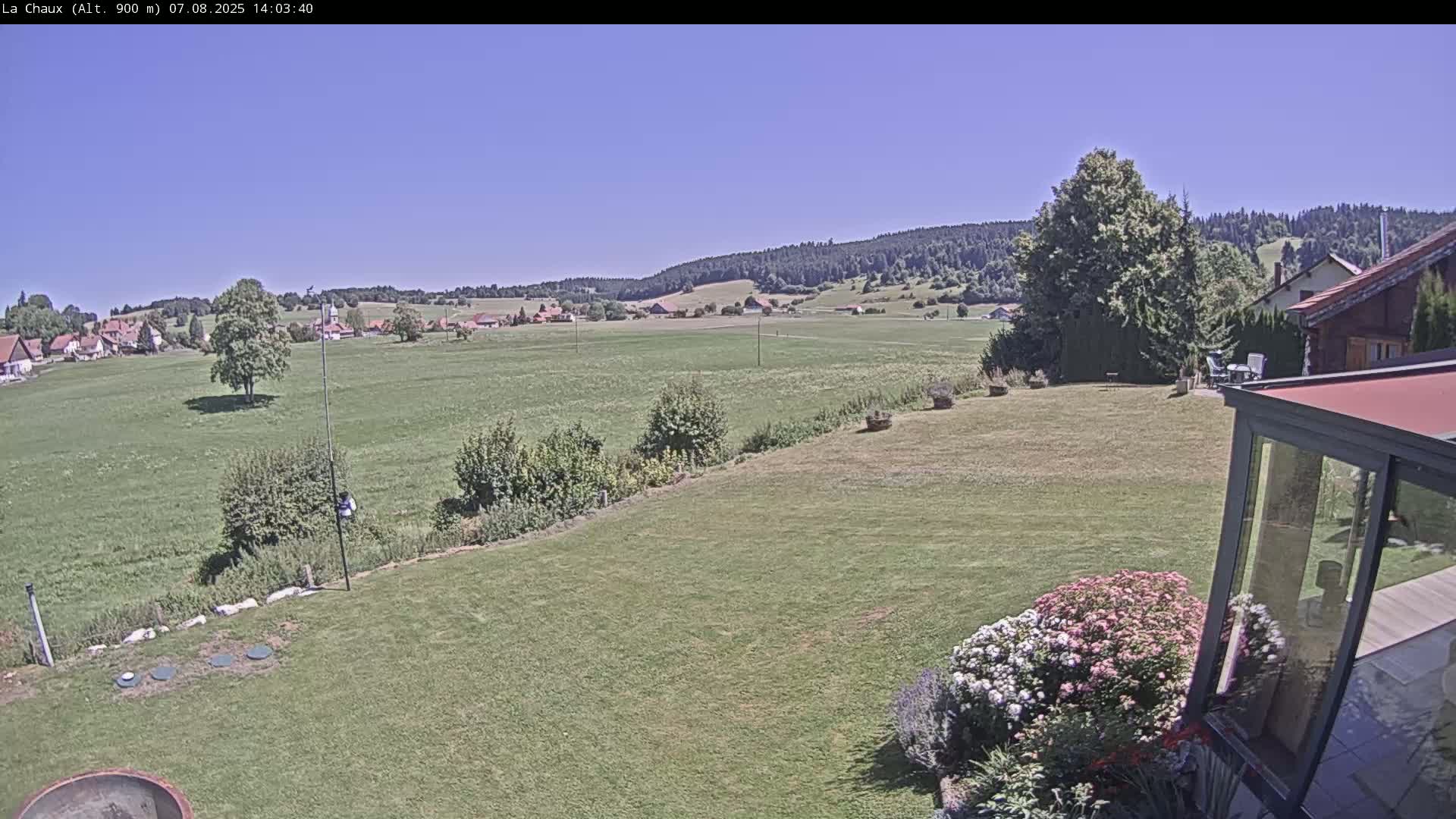 La Chaux Village Live Cam - Pontarlier, Doubs, Bourgogne-Franche-Comte, France