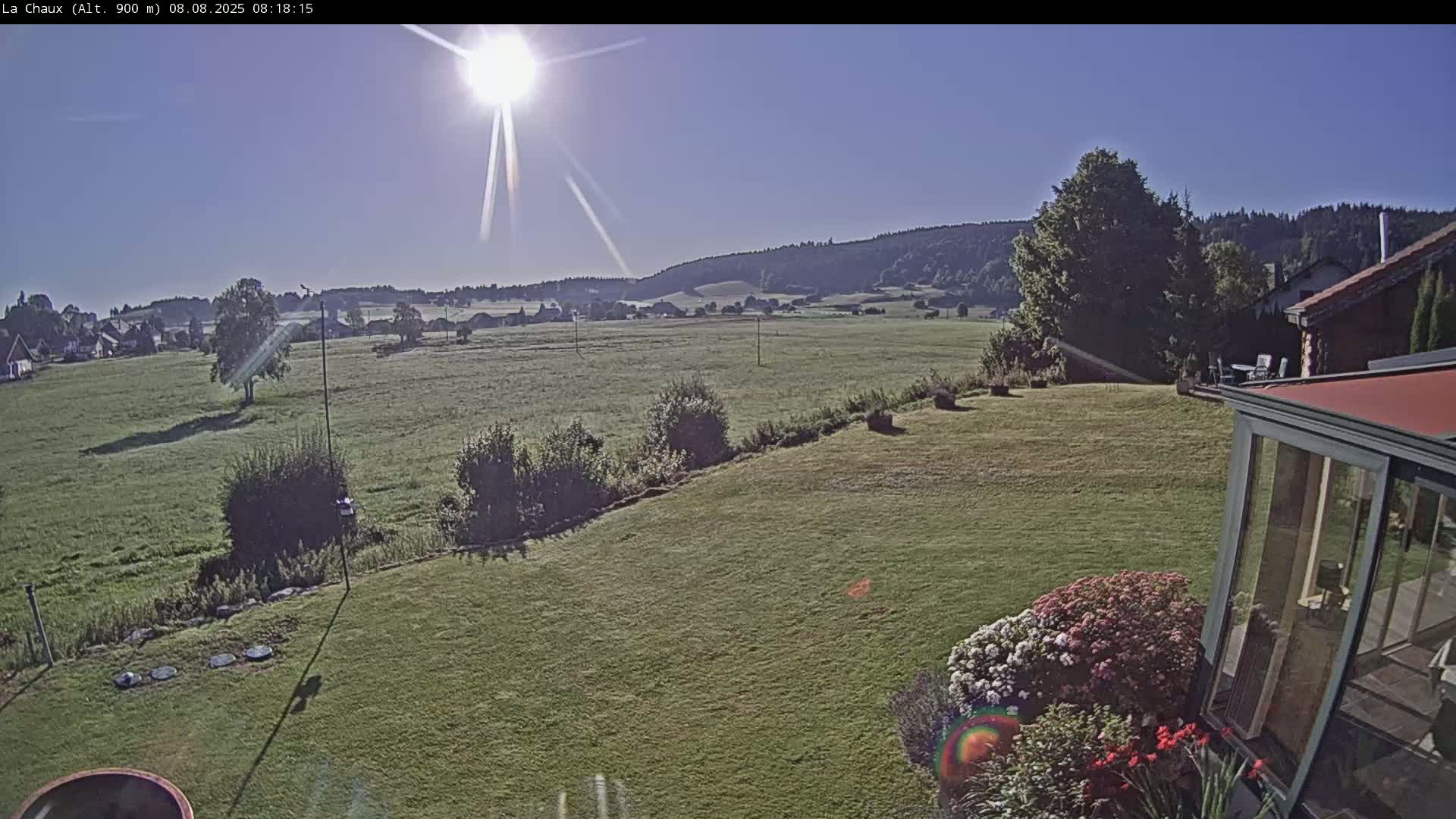 La Chaux Village Live Cam - Pontarlier, Doubs, Bourgogne-Franche-Comte, France