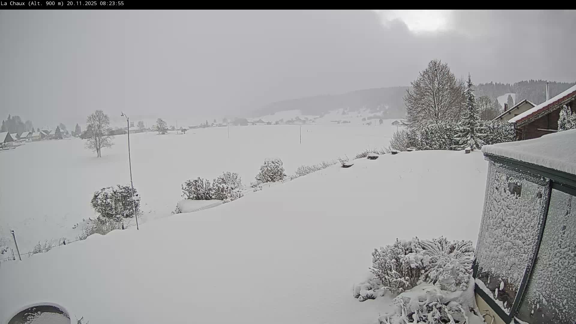 La Chaux Village Live Cam - Pontarlier, Doubs, Bourgogne-Franche-Comte, France