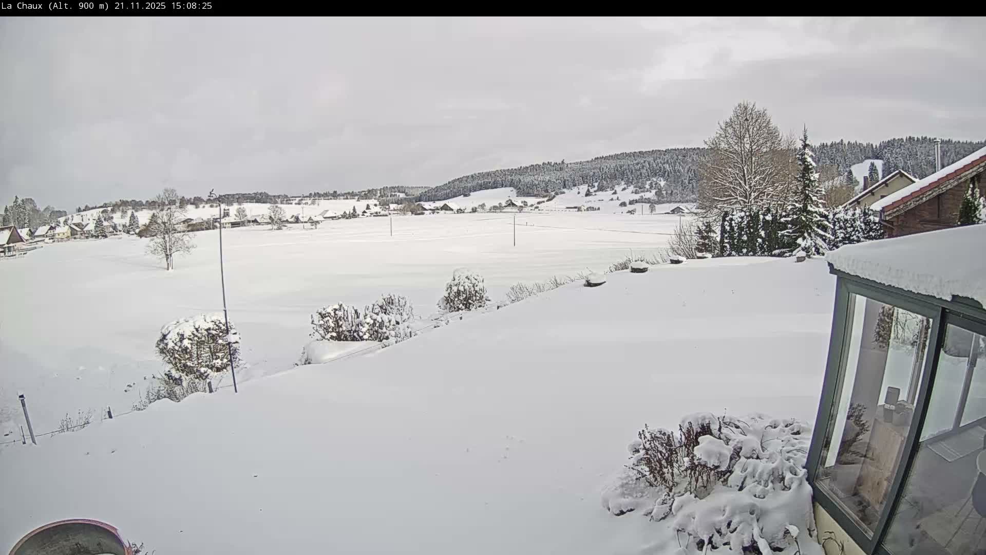 La Chaux Village Live Cam - Pontarlier, Doubs, Bourgogne-Franche-Comte, France