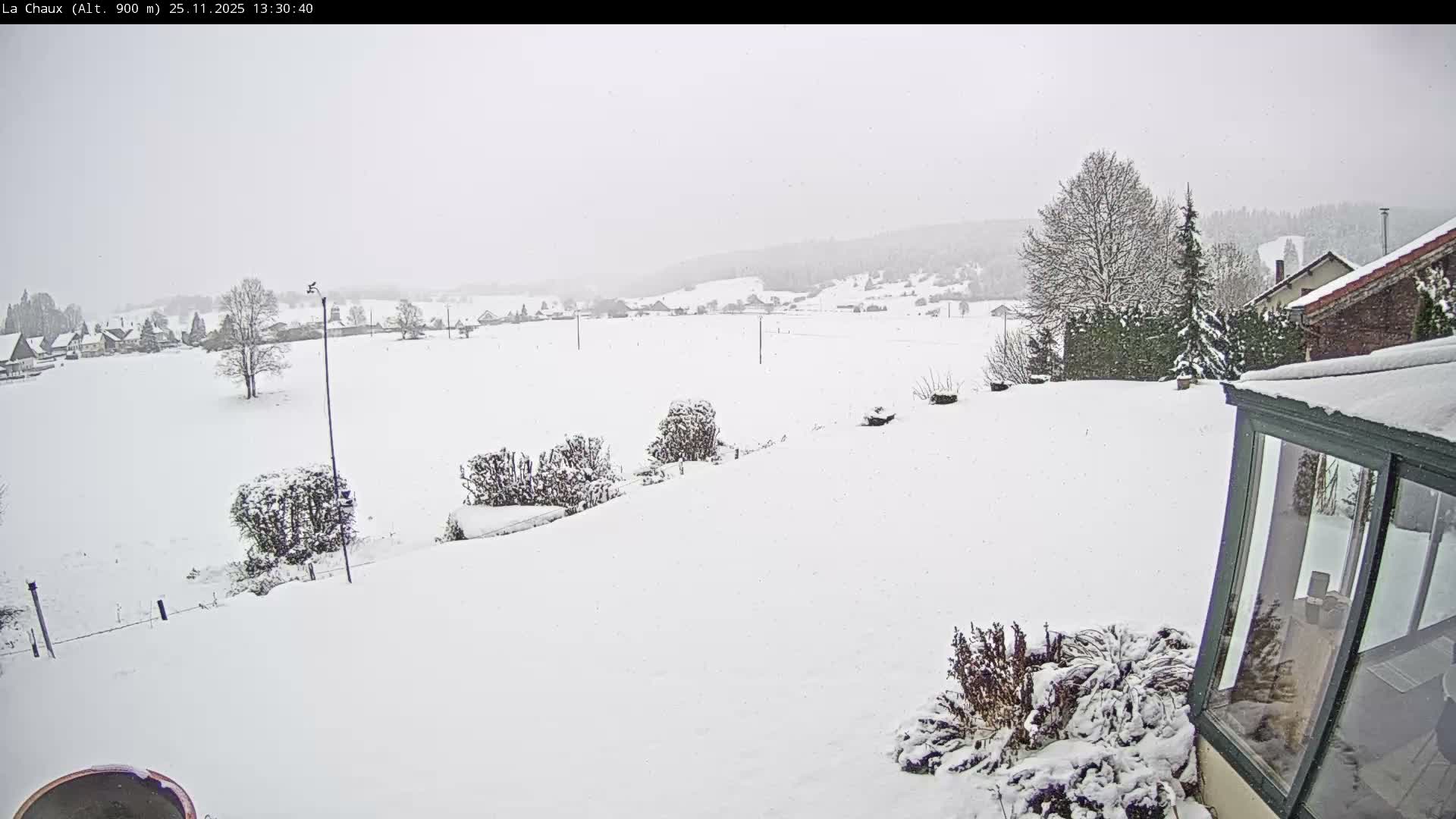 La Chaux Village Live Cam - Pontarlier, Doubs, Bourgogne-Franche-Comte, France