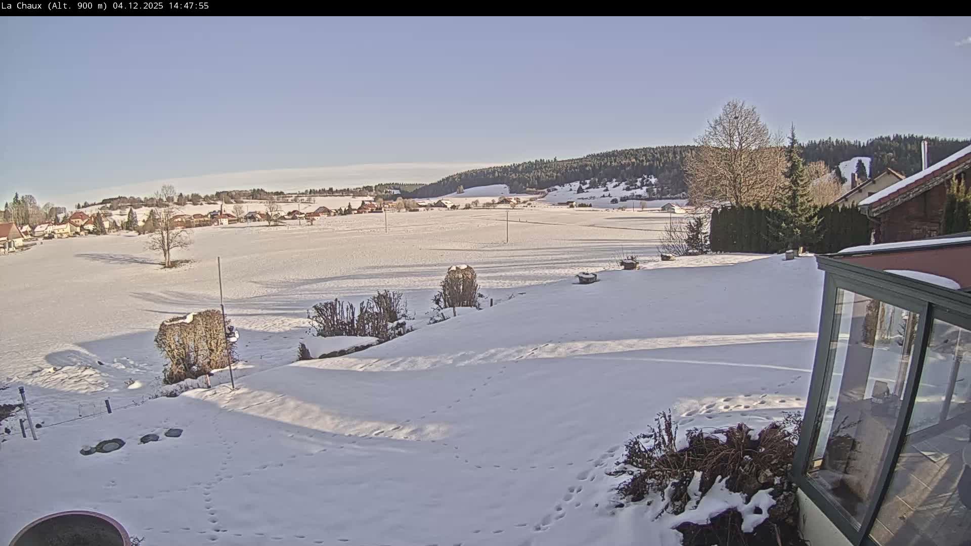 La Chaux Village Live Cam - Pontarlier, Doubs, Bourgogne-Franche-Comte, France