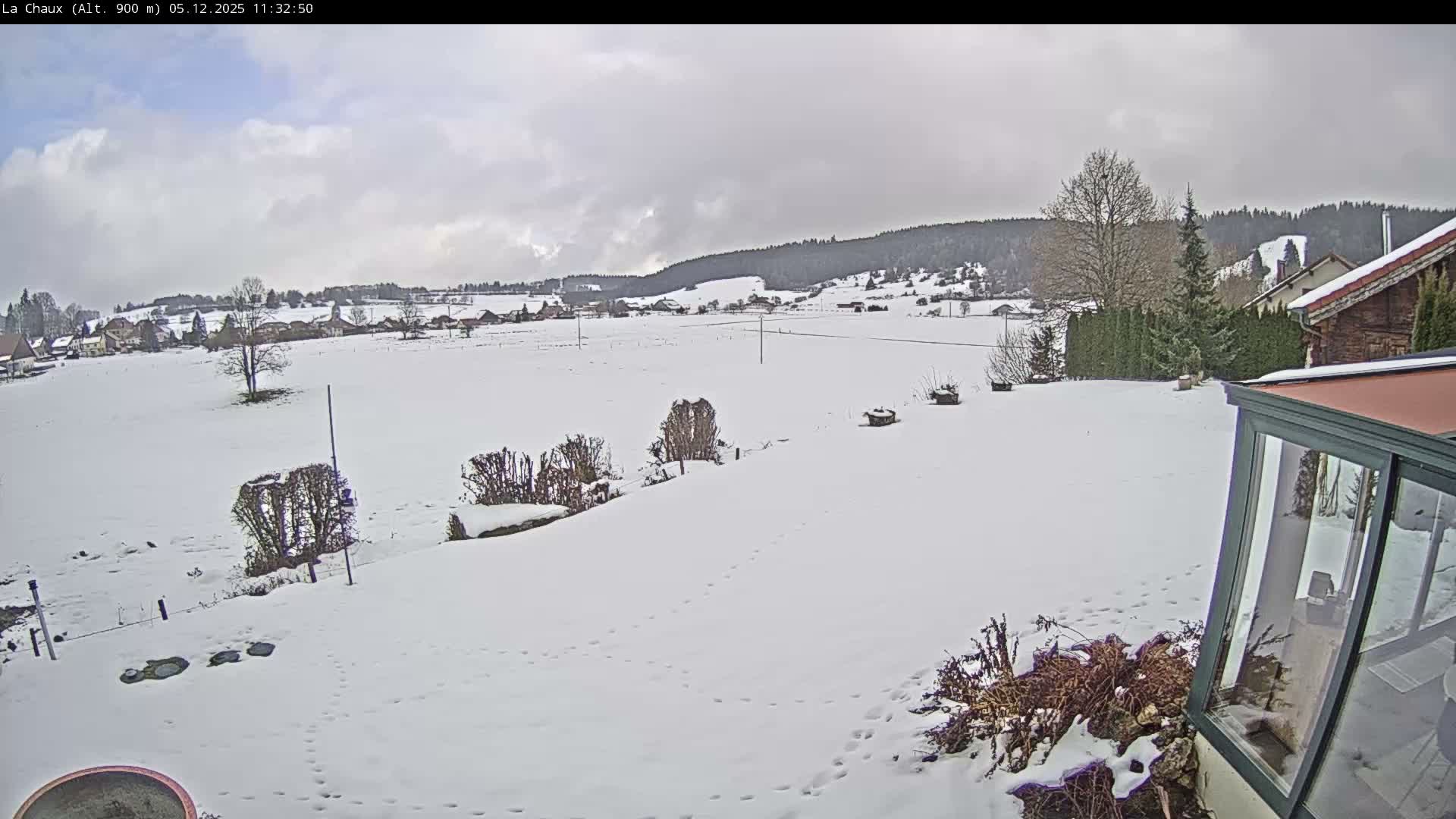 La Chaux Village Live Cam - Pontarlier, Doubs, Bourgogne-Franche-Comte, France