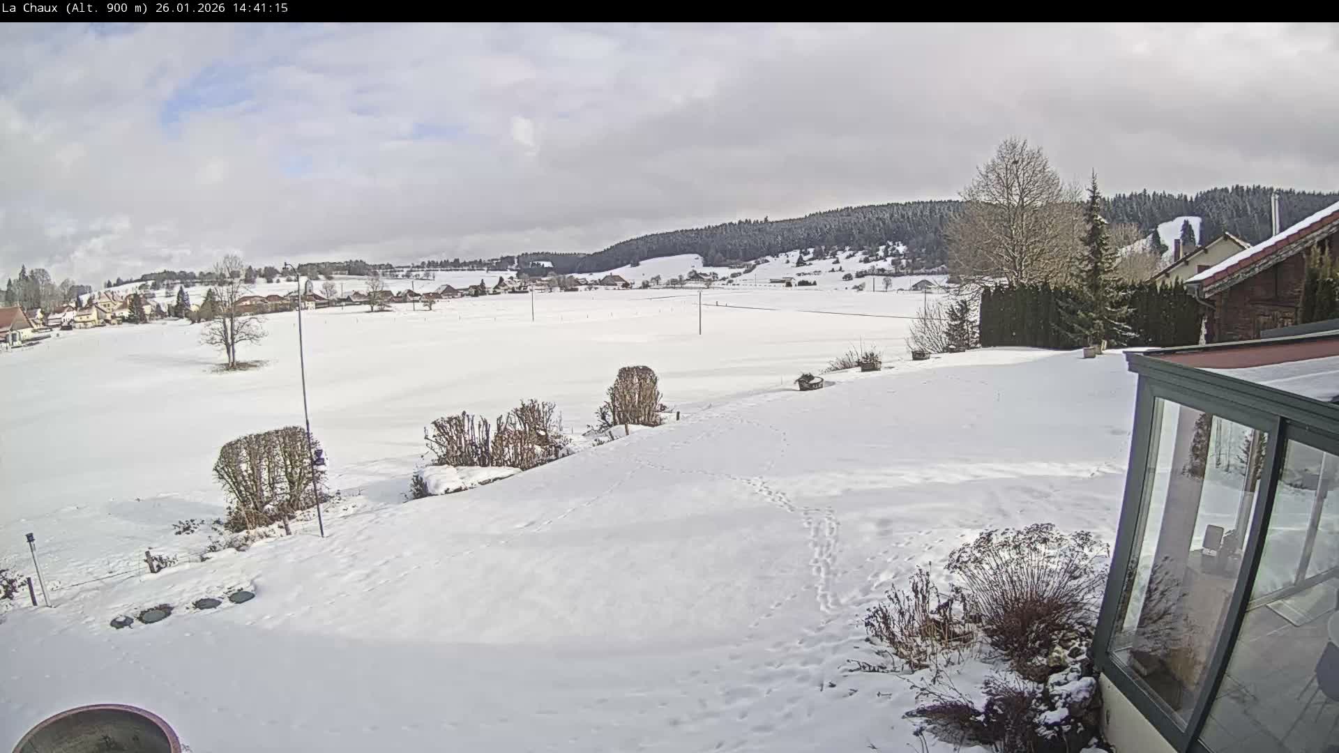 La Chaux Village Live Cam - Pontarlier, Doubs, Bourgogne-Franche-Comte, France