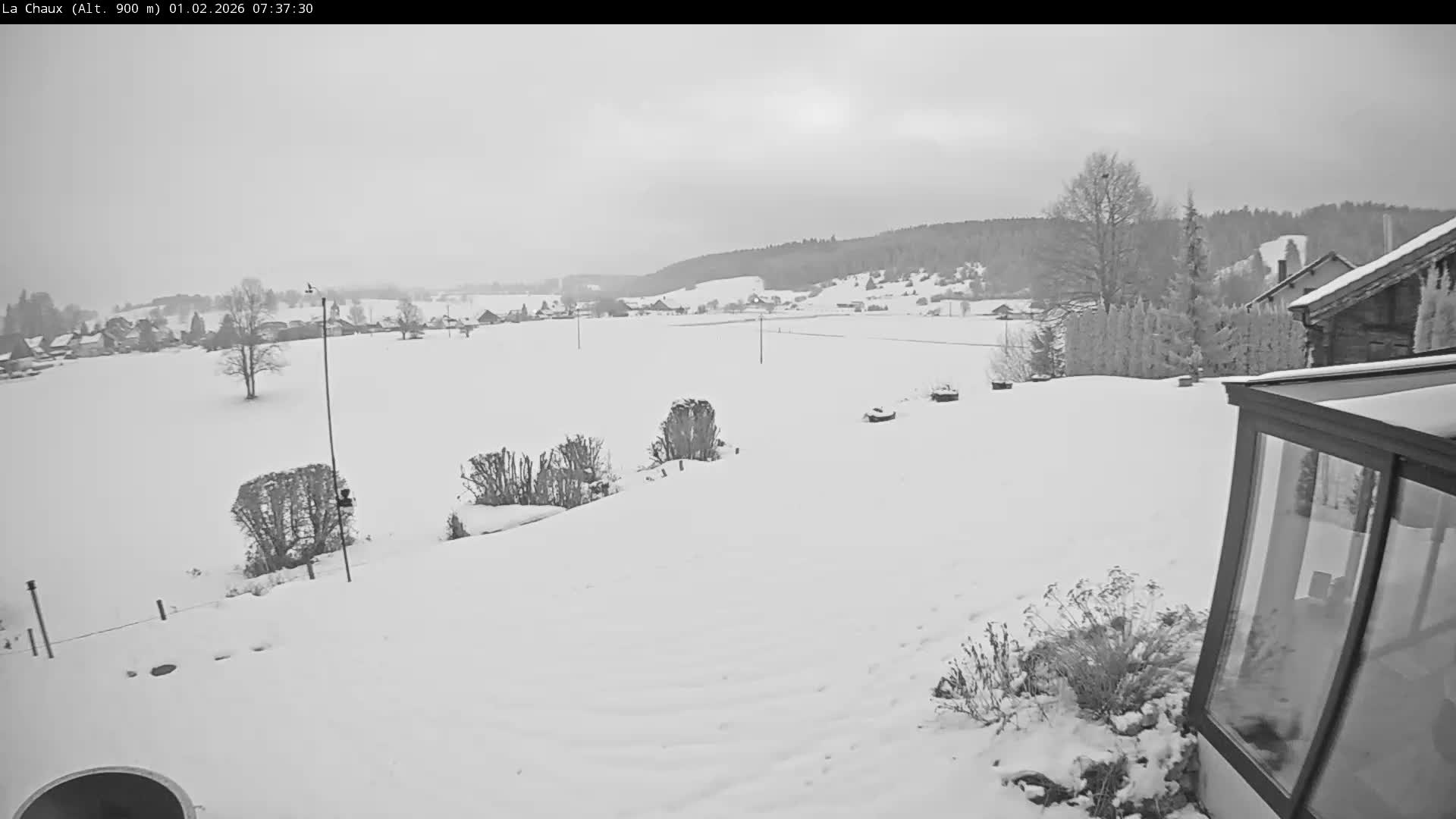 La Chaux Village Live Cam - Pontarlier, Doubs, Bourgogne-Franche-Comte, France