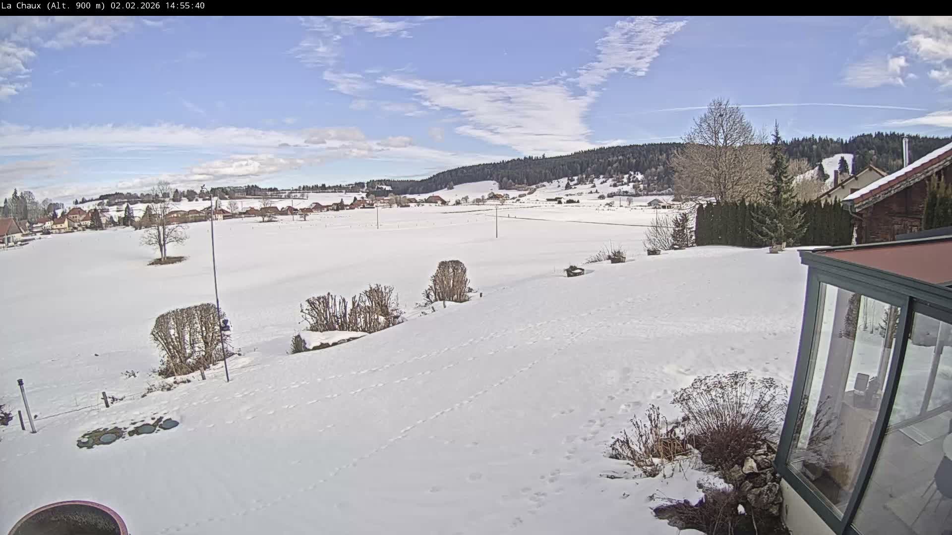 La Chaux Village Live Cam - Pontarlier, Doubs, Bourgogne-Franche-Comte, France