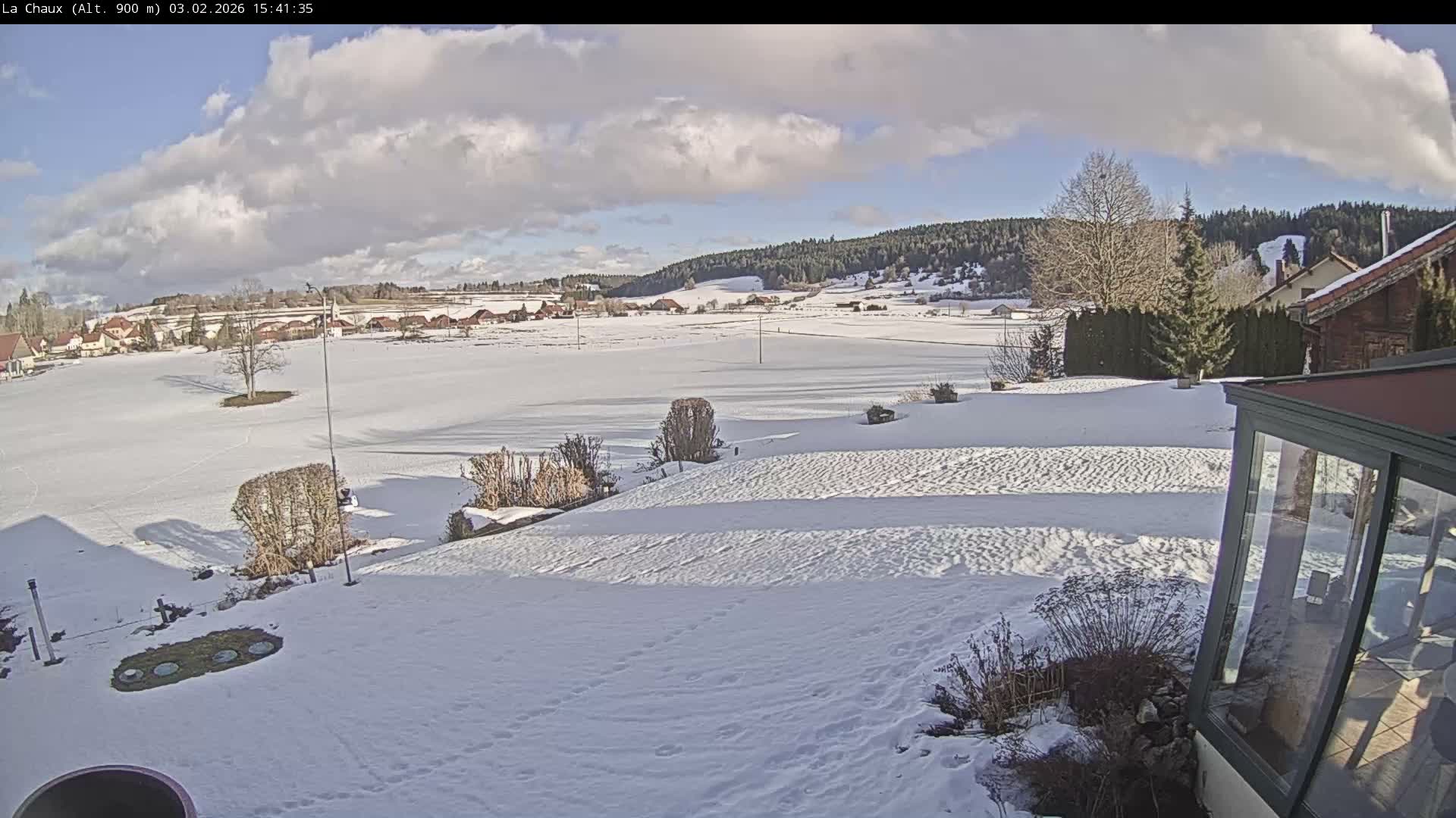La Chaux Village Live Cam - Pontarlier, Doubs, Bourgogne-Franche-Comte, France