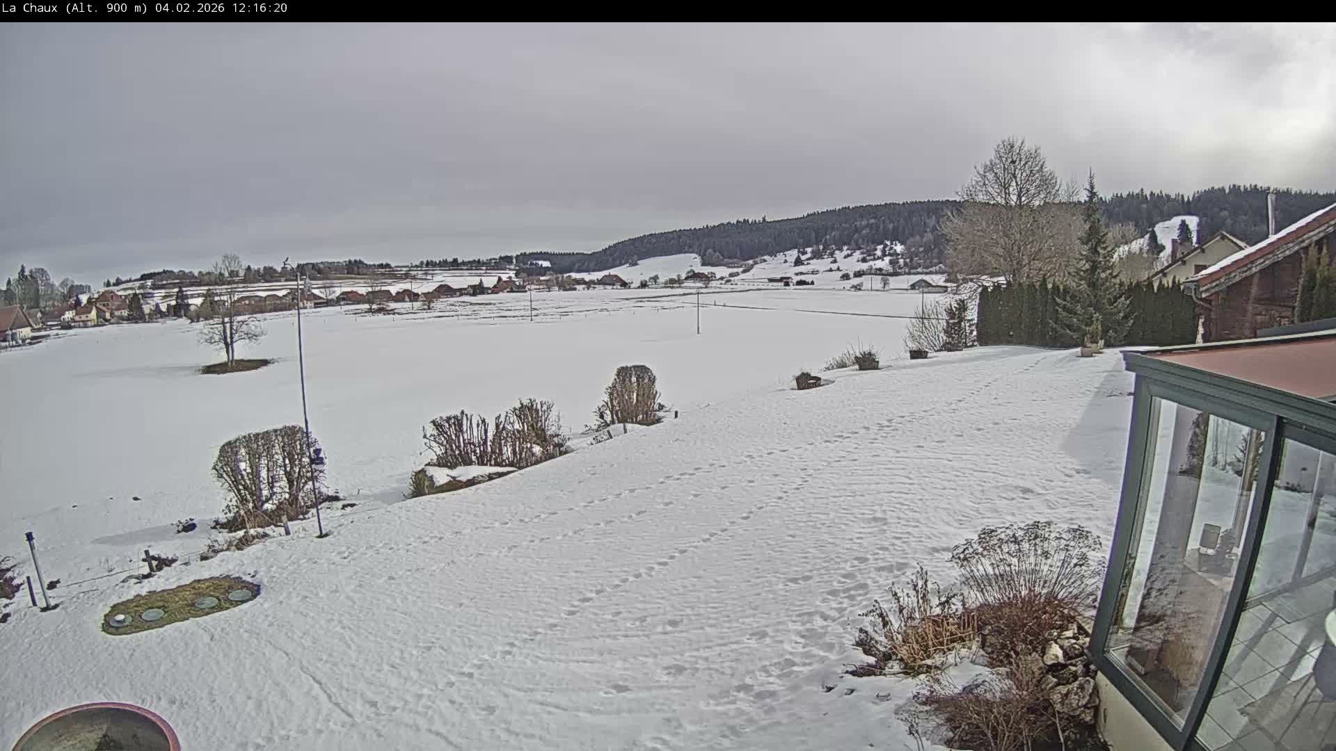La Chaux Village Live Cam - Pontarlier, Doubs, Bourgogne-Franche-Comte, France