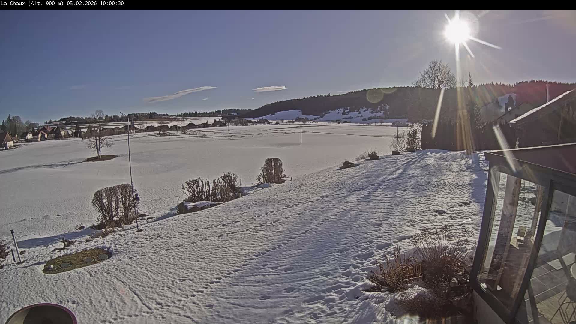 La Chaux Village Live Cam - Pontarlier, Doubs, Bourgogne-Franche-Comte, France