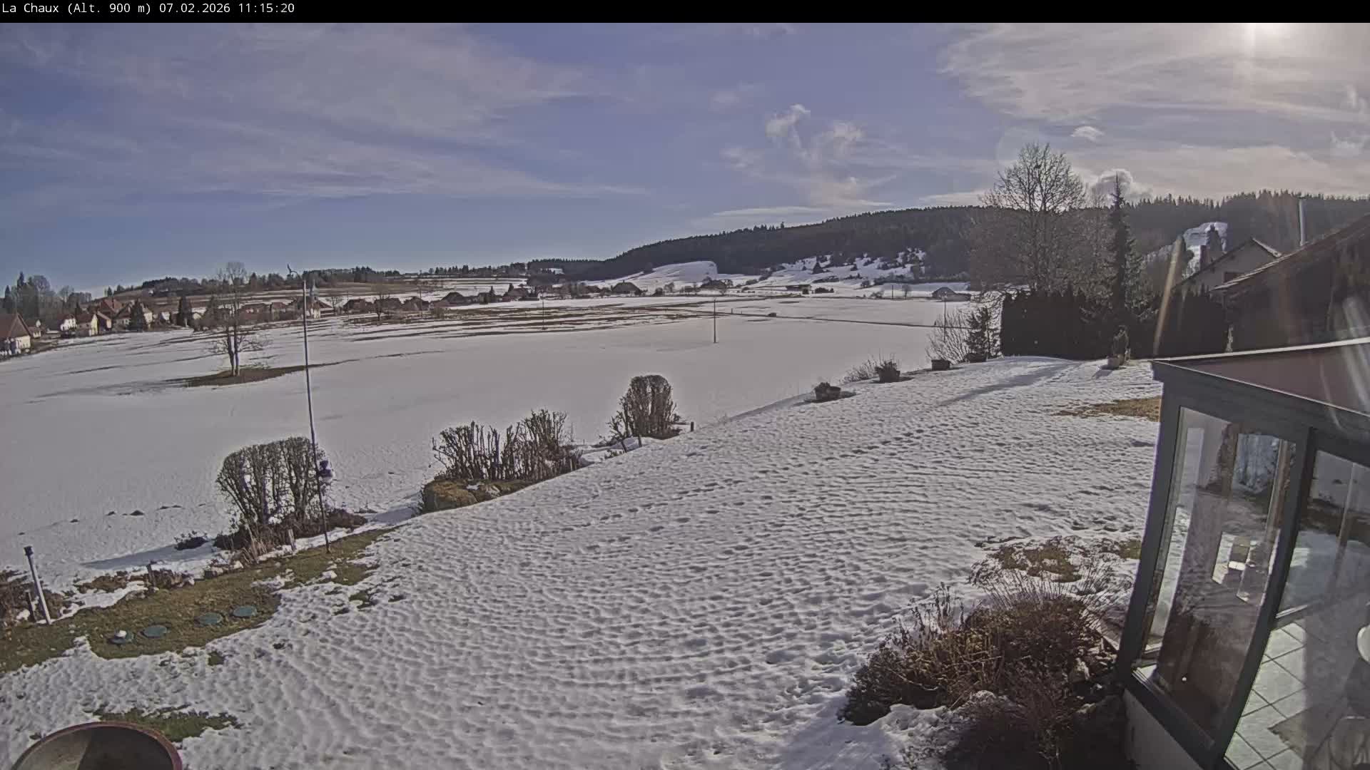 La Chaux Village Live Cam - Pontarlier, Doubs, Bourgogne-Franche-Comte, France