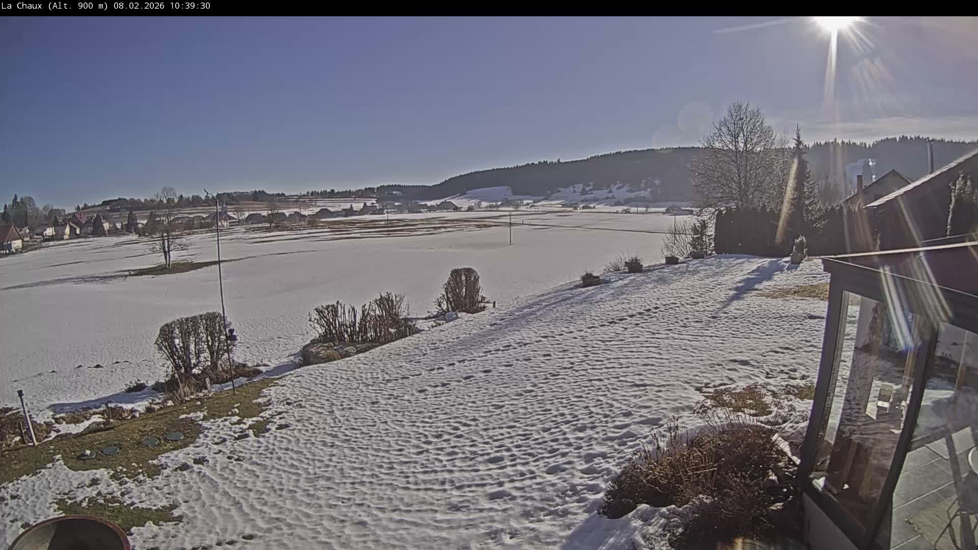 La Chaux Village Live Cam - Pontarlier, Doubs, Bourgogne-Franche-Comte, France