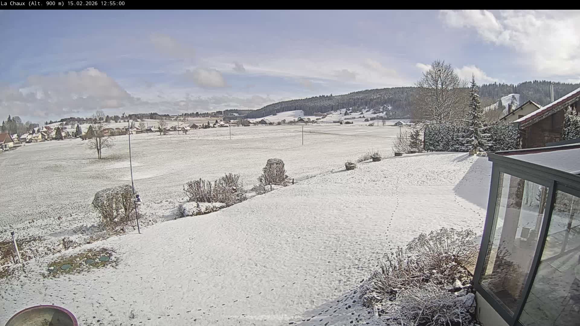 La Chaux Village Live Cam - Pontarlier, Doubs, Bourgogne-Franche-Comte, France