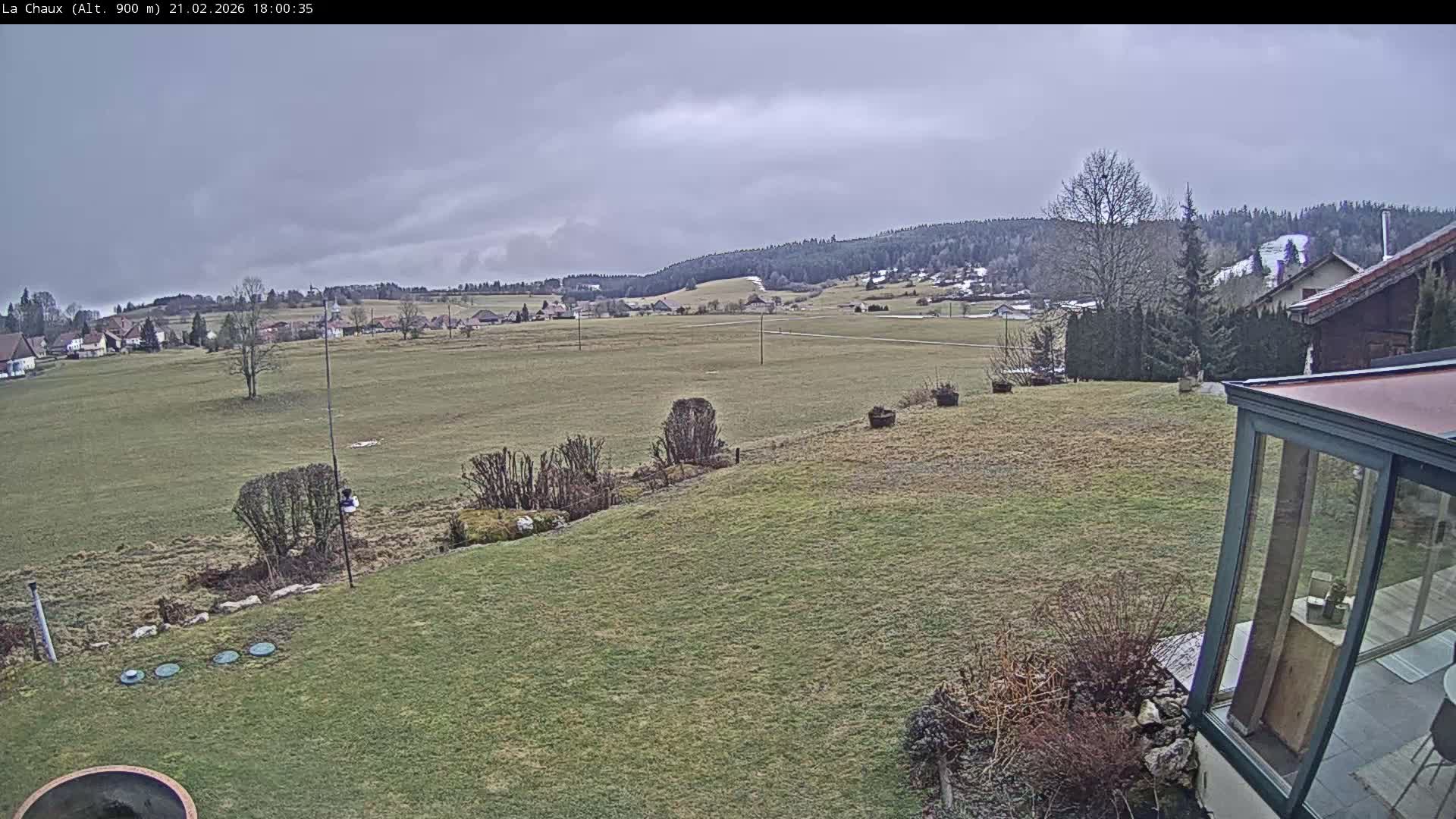 La Chaux Village Live Cam - Pontarlier, Doubs, Bourgogne-Franche-Comte, France