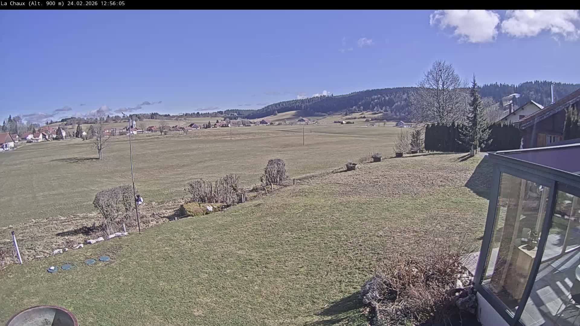 La Chaux Village Live Cam - Pontarlier, Doubs, Bourgogne-Franche-Comte, France