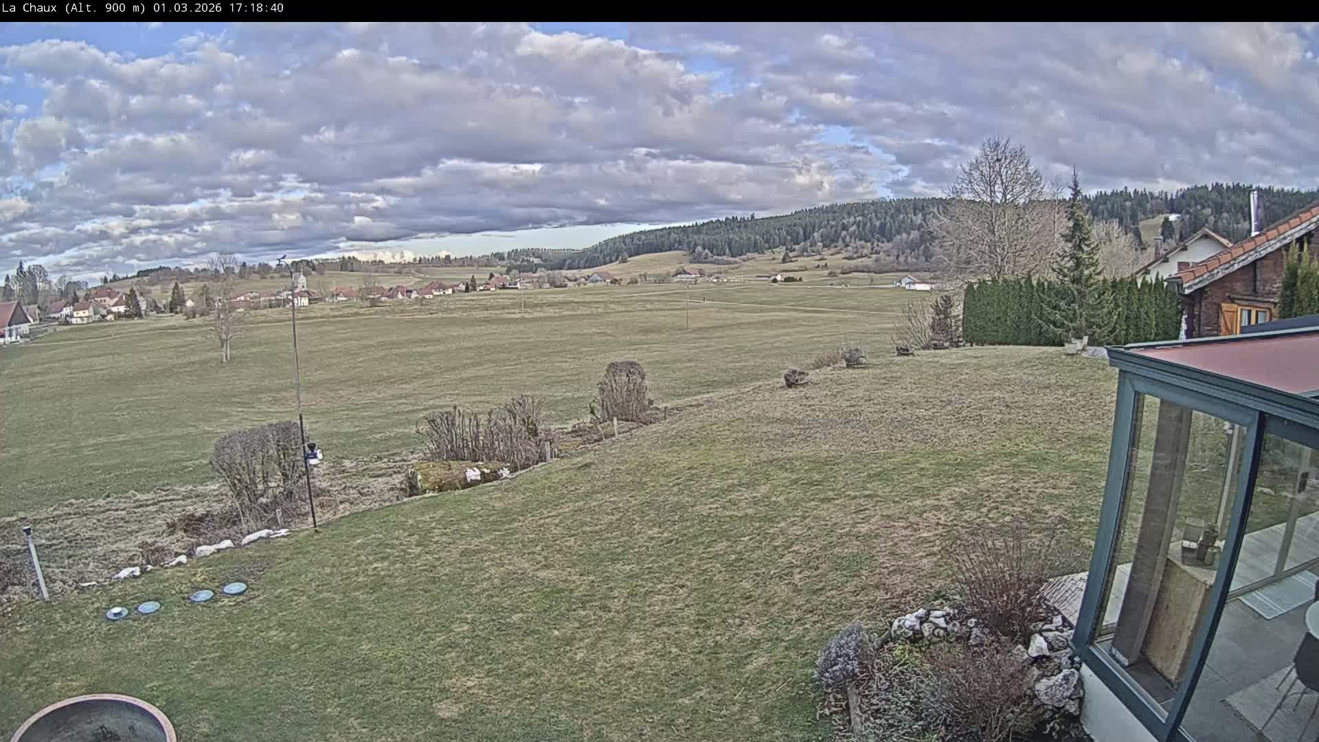 La Chaux Village Live Cam - Pontarlier, Doubs, Bourgogne-Franche-Comte, France