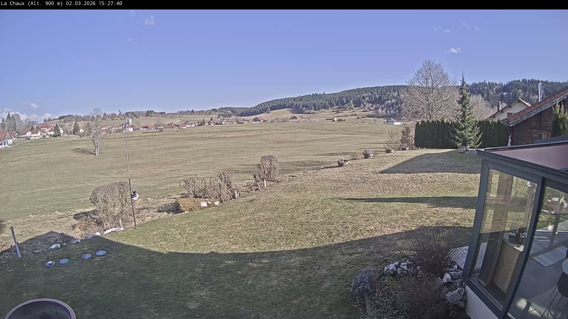 La Chaux Village Live Cam - Pontarlier, Doubs, Bourgogne-Franche-Comte, France