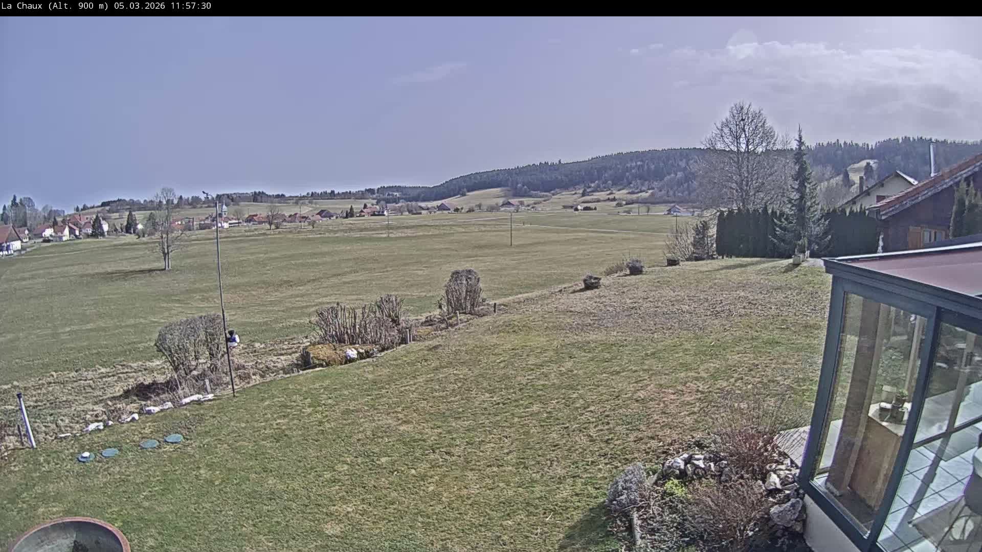 La Chaux Village Live Cam - Pontarlier, Doubs, Bourgogne-Franche-Comte, France