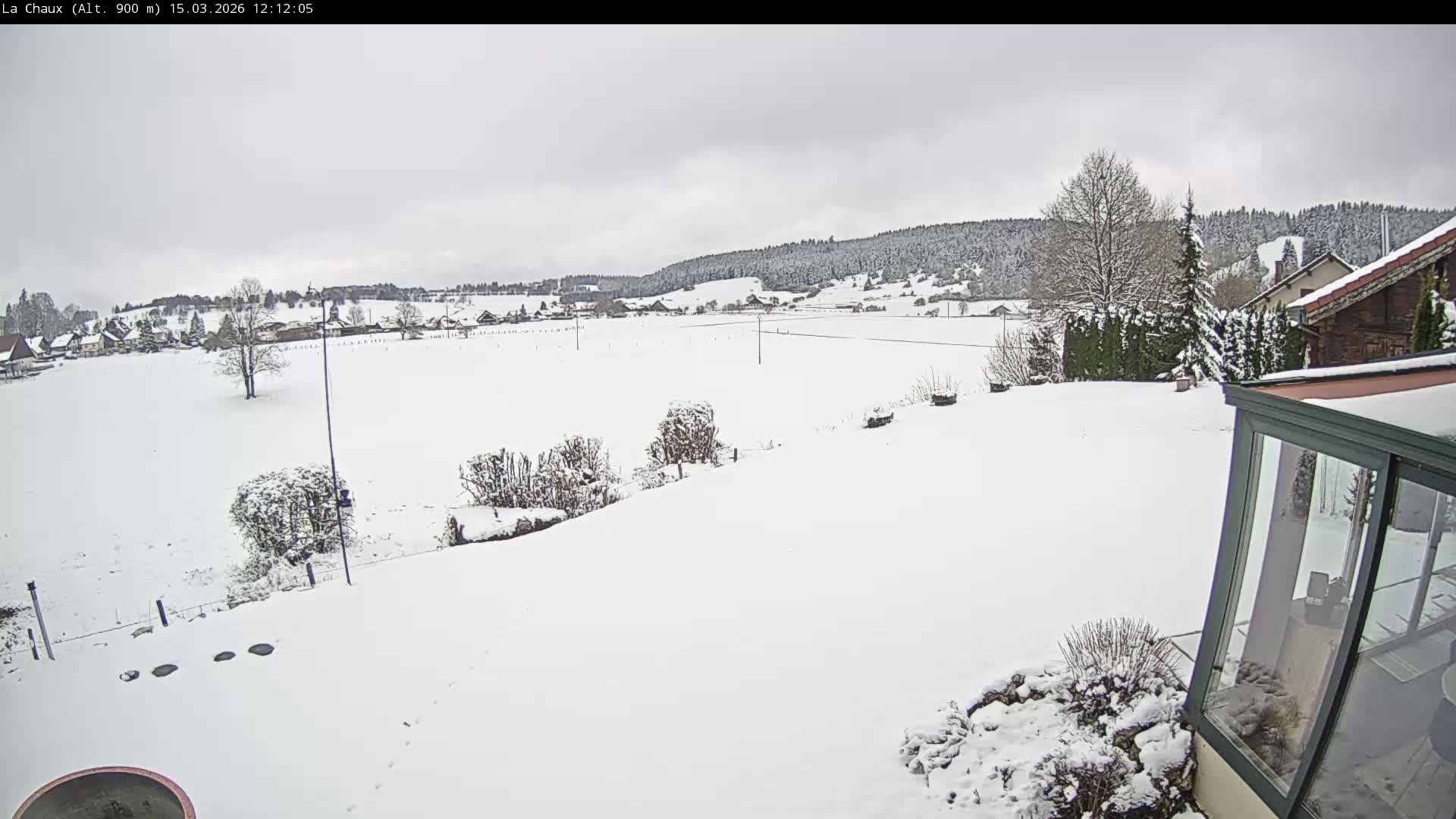 La Chaux Village Live Cam - Pontarlier, Doubs, Bourgogne-Franche-Comte, France