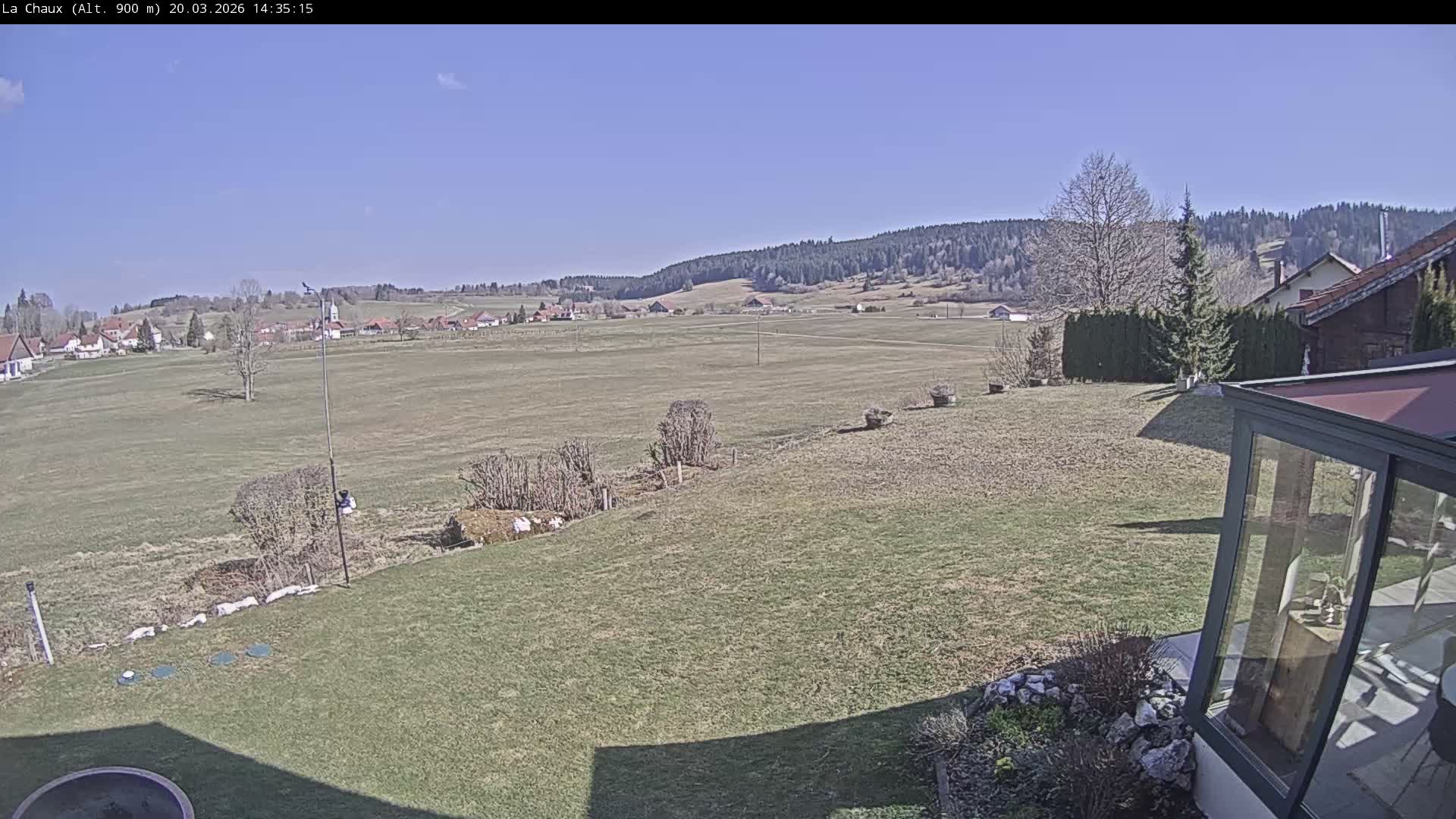 La Chaux Village Live Cam - Pontarlier, Doubs, Bourgogne-Franche-Comte, France