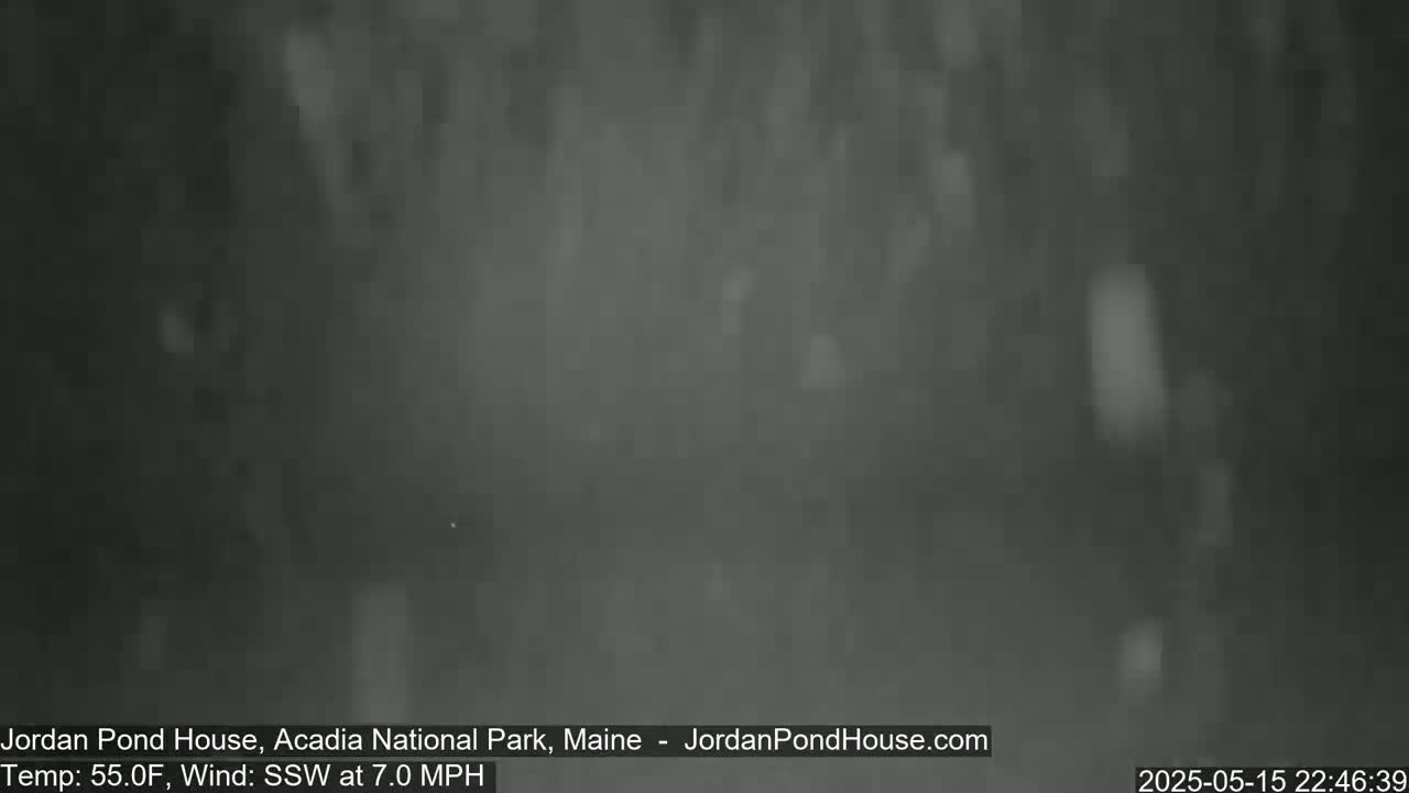 Acadia National Park, Jordan Pond Lake Live Cam - Seal Harbor, Hancock,  Maine, USA