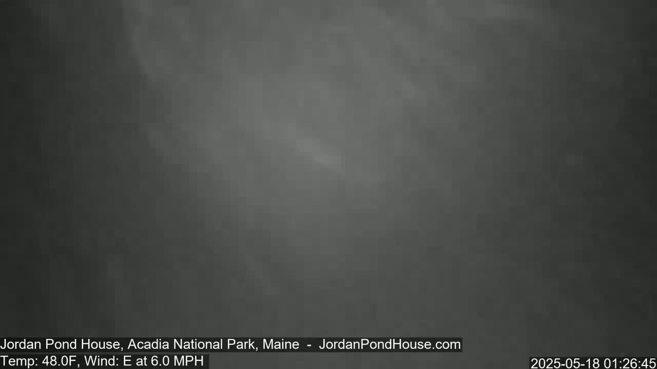 Acadia National Park, Jordan Pond Lake Live Cam - Seal Harbor, Hancock,  Maine, USA
