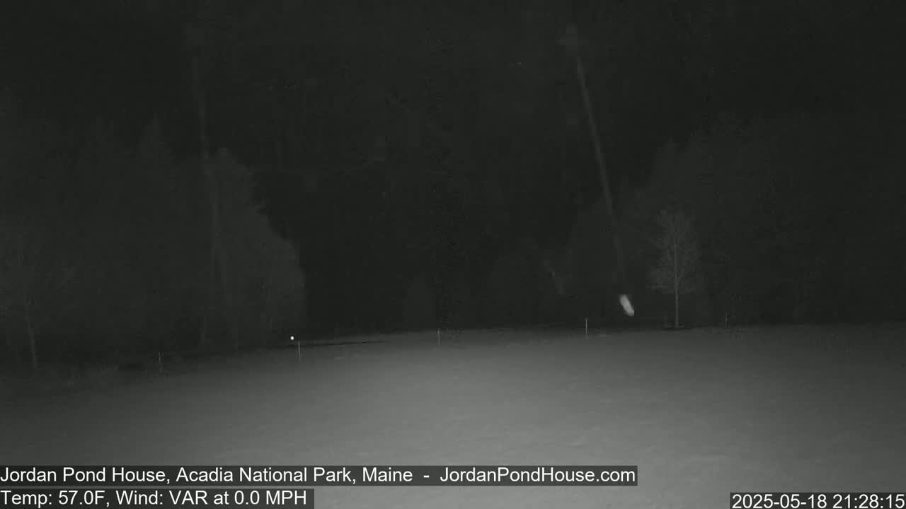 Acadia National Park, Jordan Pond Lake Live Cam - Seal Harbor, Hancock,  Maine, USA