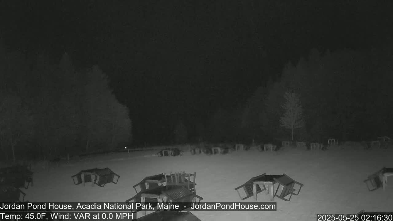 Acadia National Park, Jordan Pond Lake Live Cam - Seal Harbor, Hancock,  Maine, USA