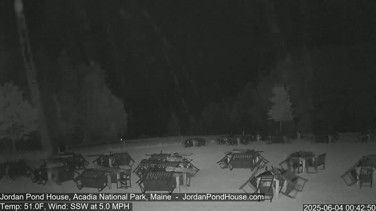 Acadia National Park, Jordan Pond Lake Live Cam - Seal Harbor, Hancock,  Maine, USA