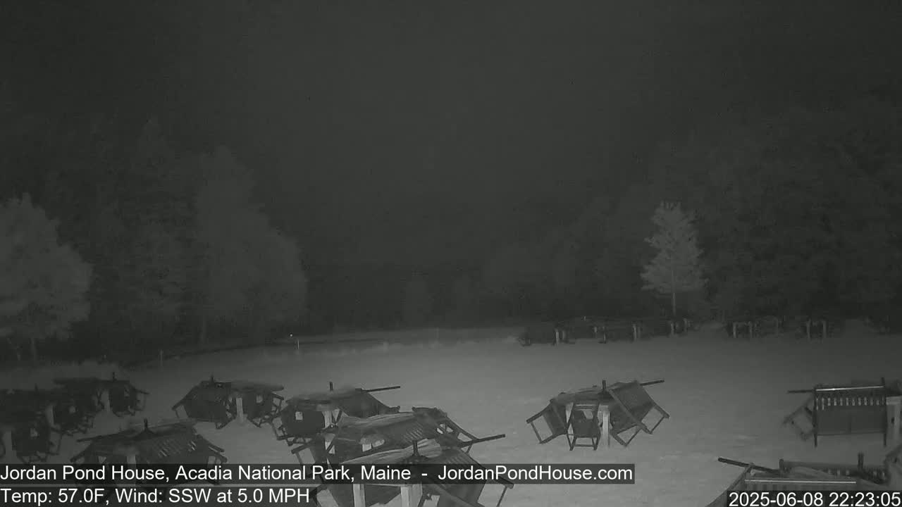 Acadia National Park, Jordan Pond Lake Live Cam - Seal Harbor, Hancock,  Maine, USA