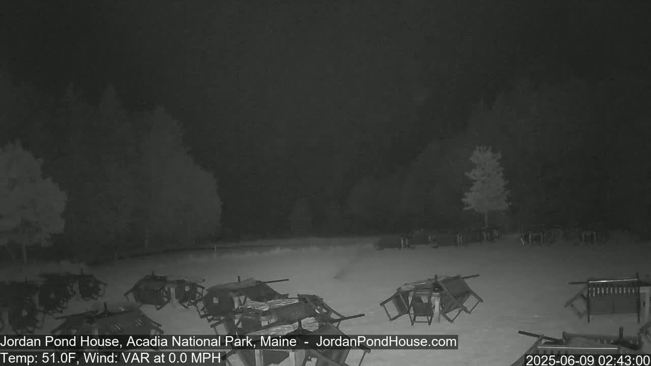 Acadia National Park, Jordan Pond Lake Live Cam - Seal Harbor, Hancock,  Maine, USA