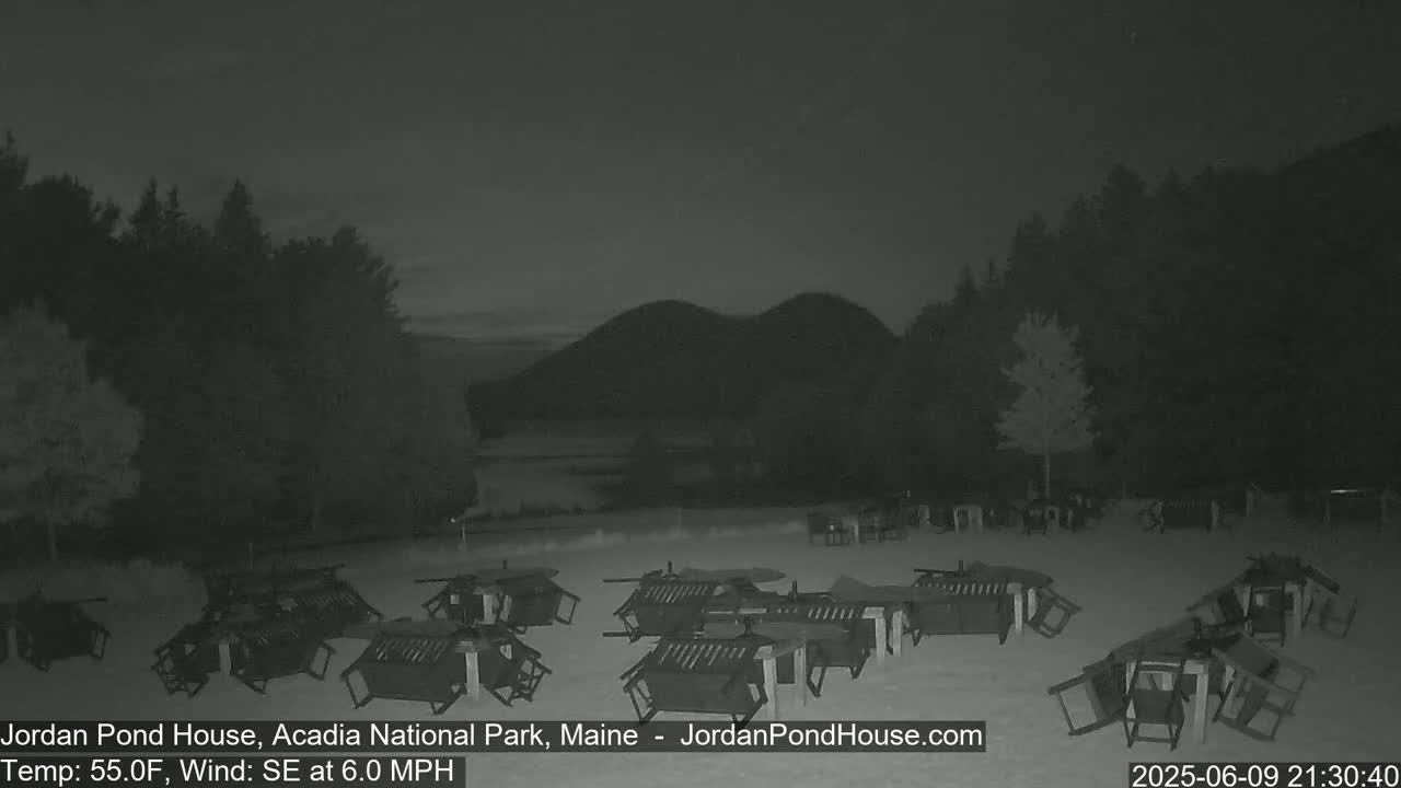 Acadia National Park, Jordan Pond Lake Live Cam - Seal Harbor, Hancock,  Maine, USA