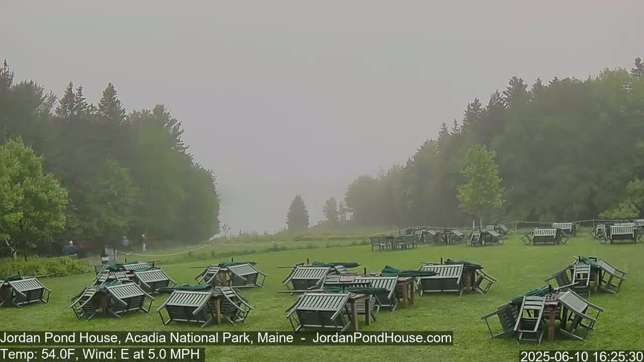 Acadia National Park, Jordan Pond Lake Live Cam - Seal Harbor, Hancock,  Maine, USA