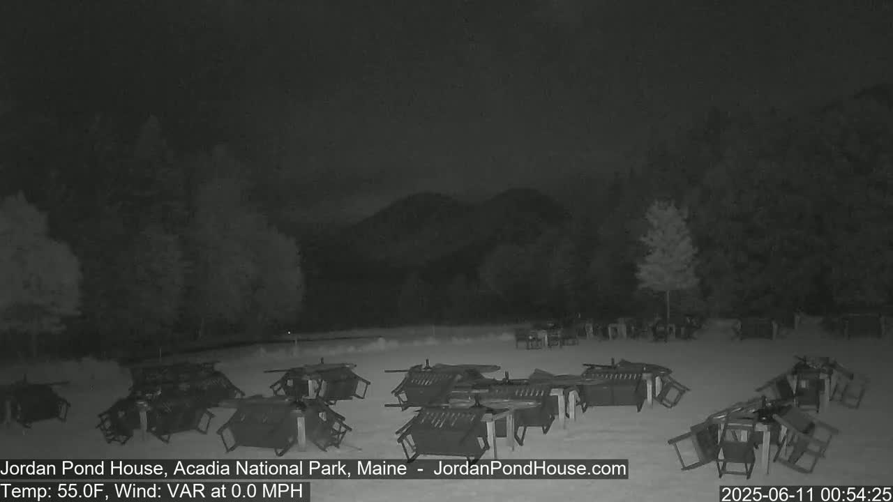 Acadia National Park, Jordan Pond Lake Live Cam - Seal Harbor, Hancock,  Maine, USA