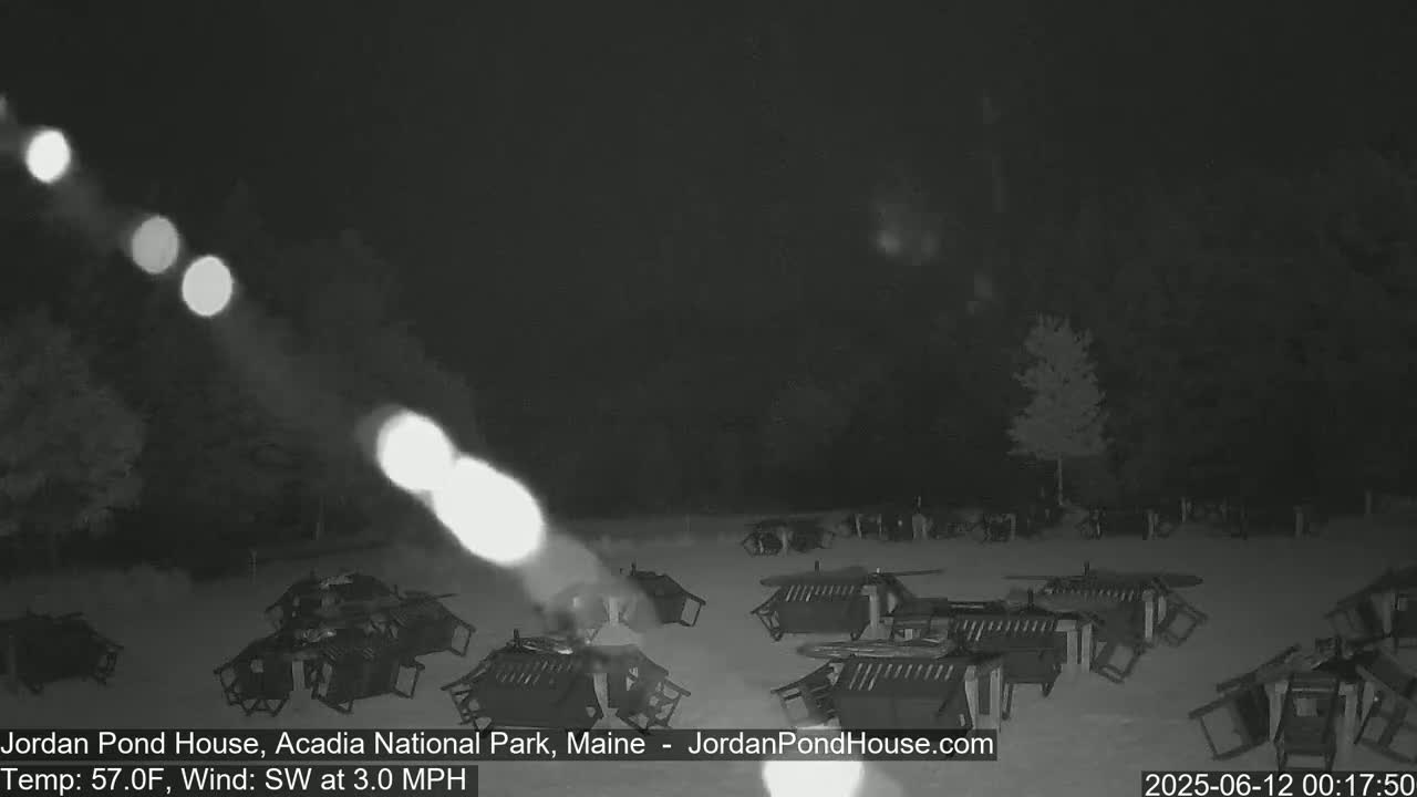 Acadia National Park, Jordan Pond Lake Live Cam - Seal Harbor, Hancock,  Maine, USA