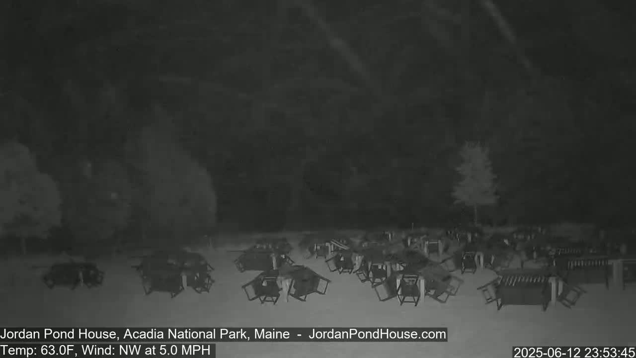 Acadia National Park, Jordan Pond Lake Live Cam - Seal Harbor, Hancock,  Maine, USA