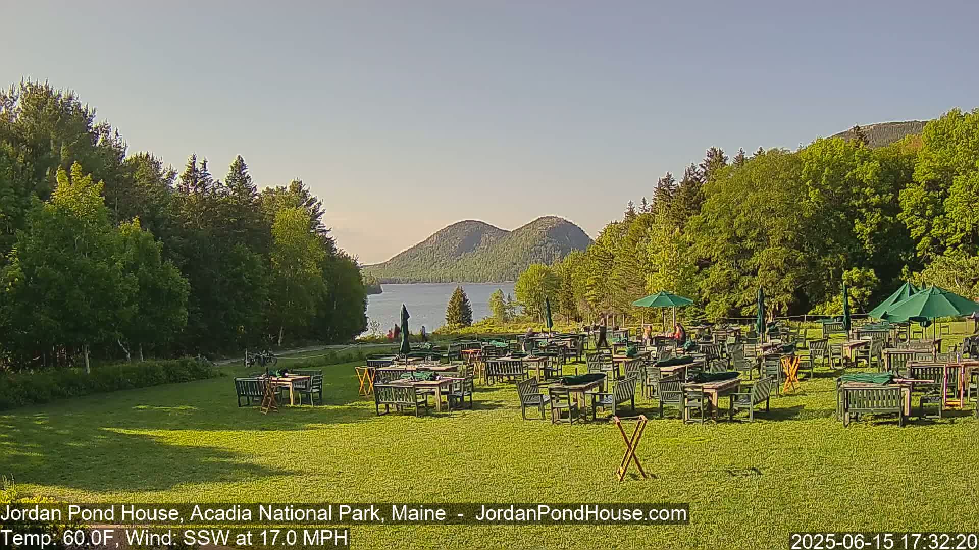Acadia National Park, Jordan Pond Lake Live Cam - Seal Harbor, Hancock,  Maine, USA