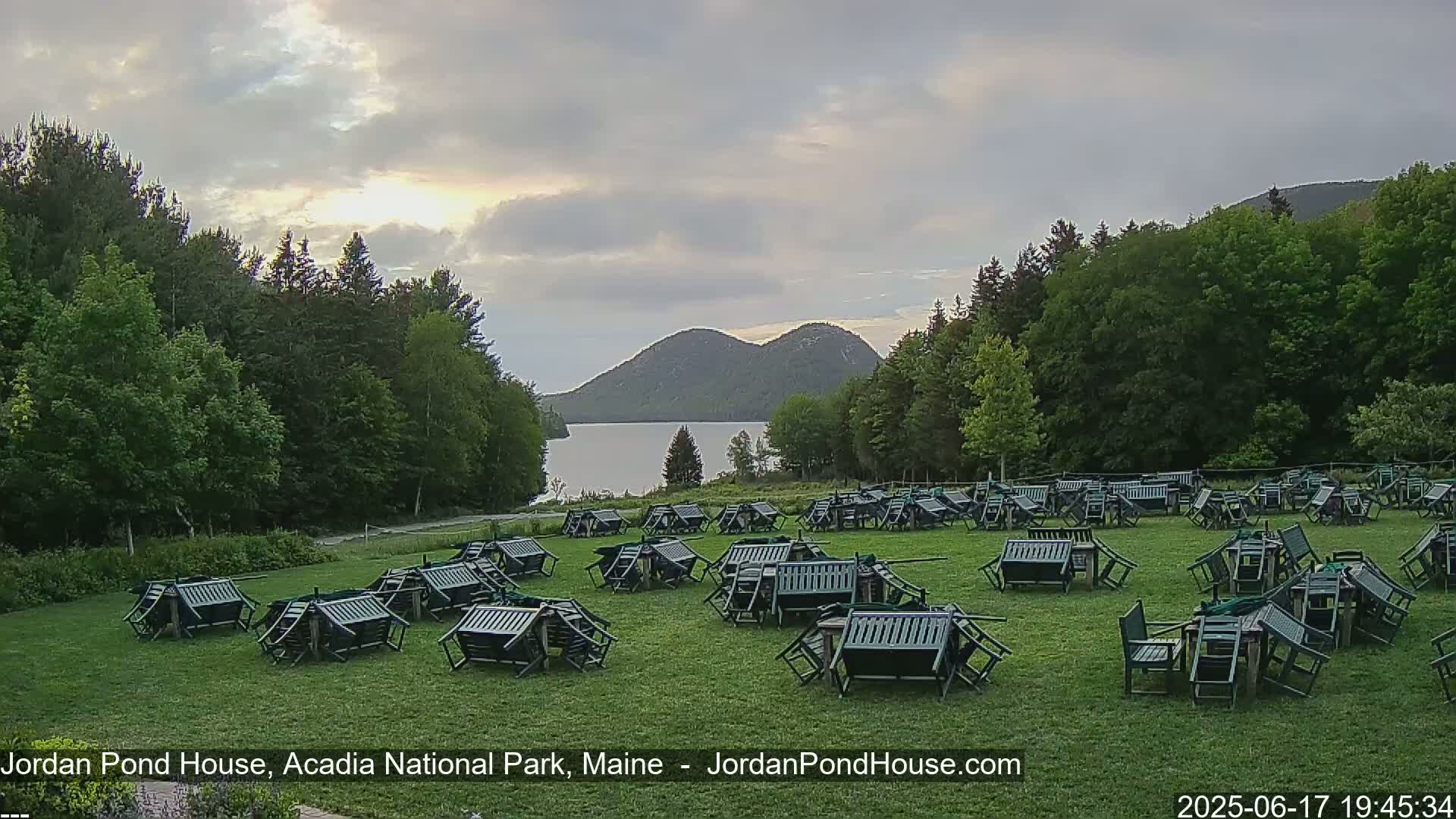 Acadia National Park, Jordan Pond Lake Live Cam - Seal Harbor, Hancock,  Maine, USA