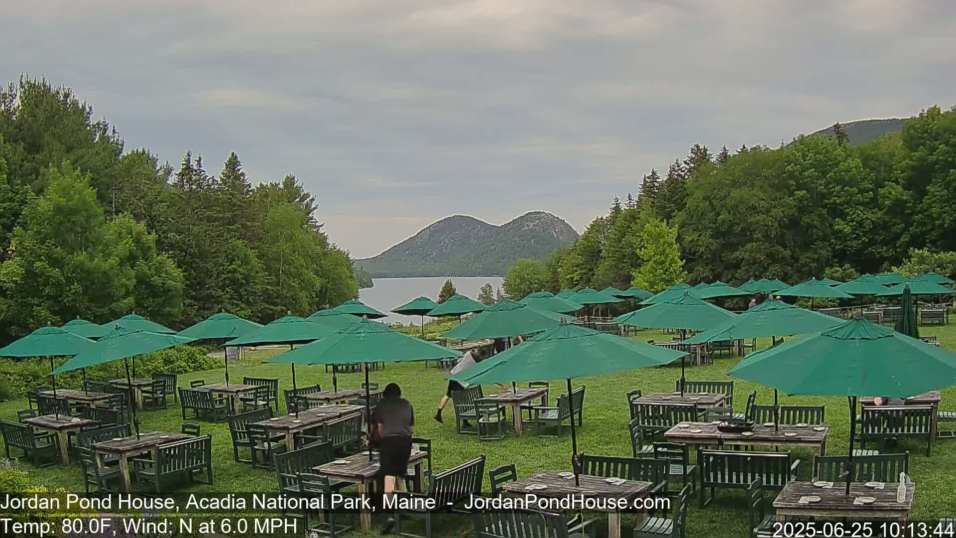 Acadia National Park, Jordan Pond Lake Live Cam - Seal Harbor, Hancock,  Maine, USA