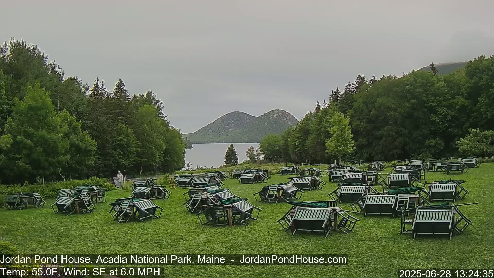 Acadia National Park, Jordan Pond Lake Live Cam - Seal Harbor, Hancock,  Maine, USA