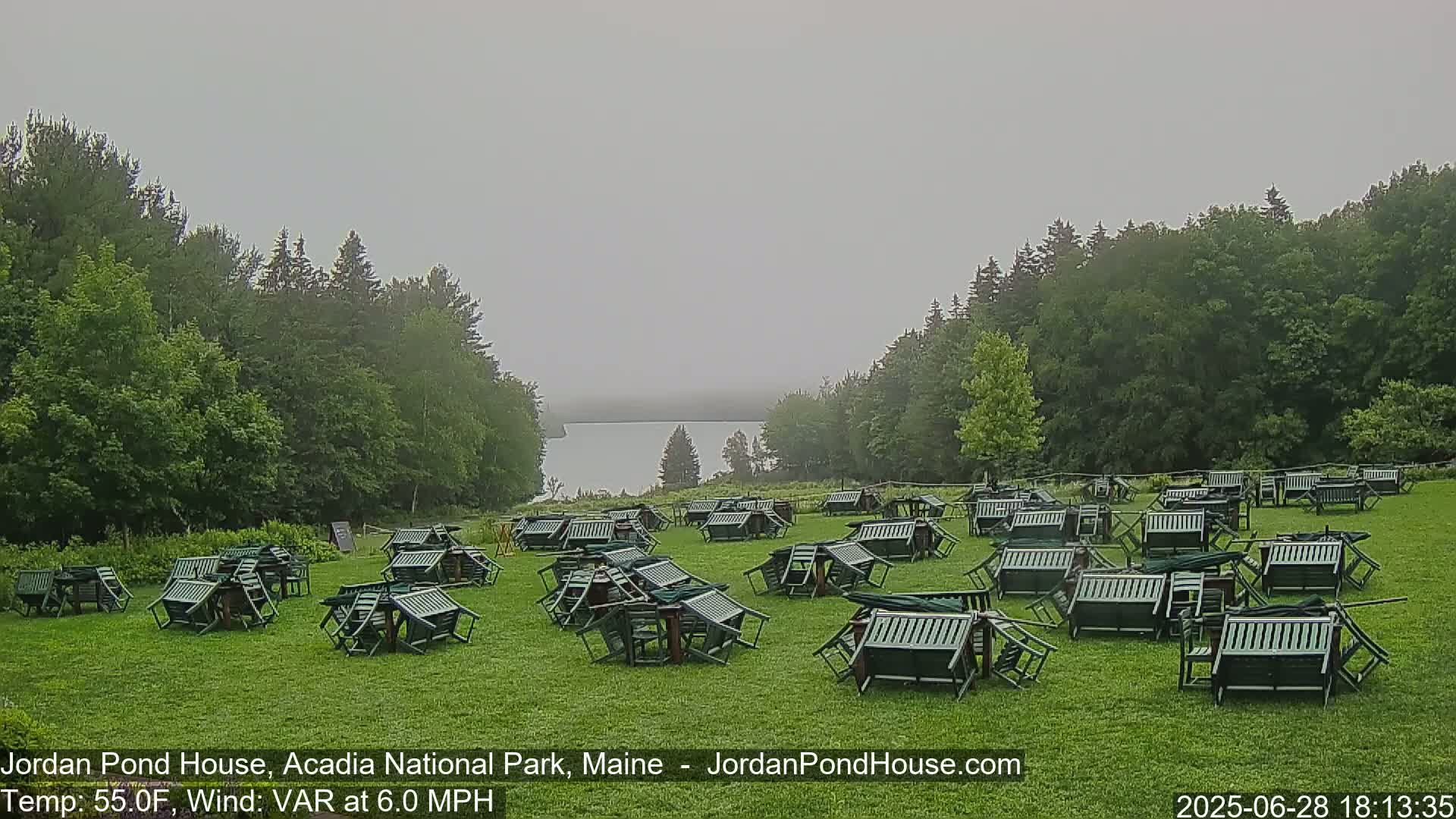 Acadia National Park, Jordan Pond Lake Live Cam - Seal Harbor, Hancock,  Maine, USA