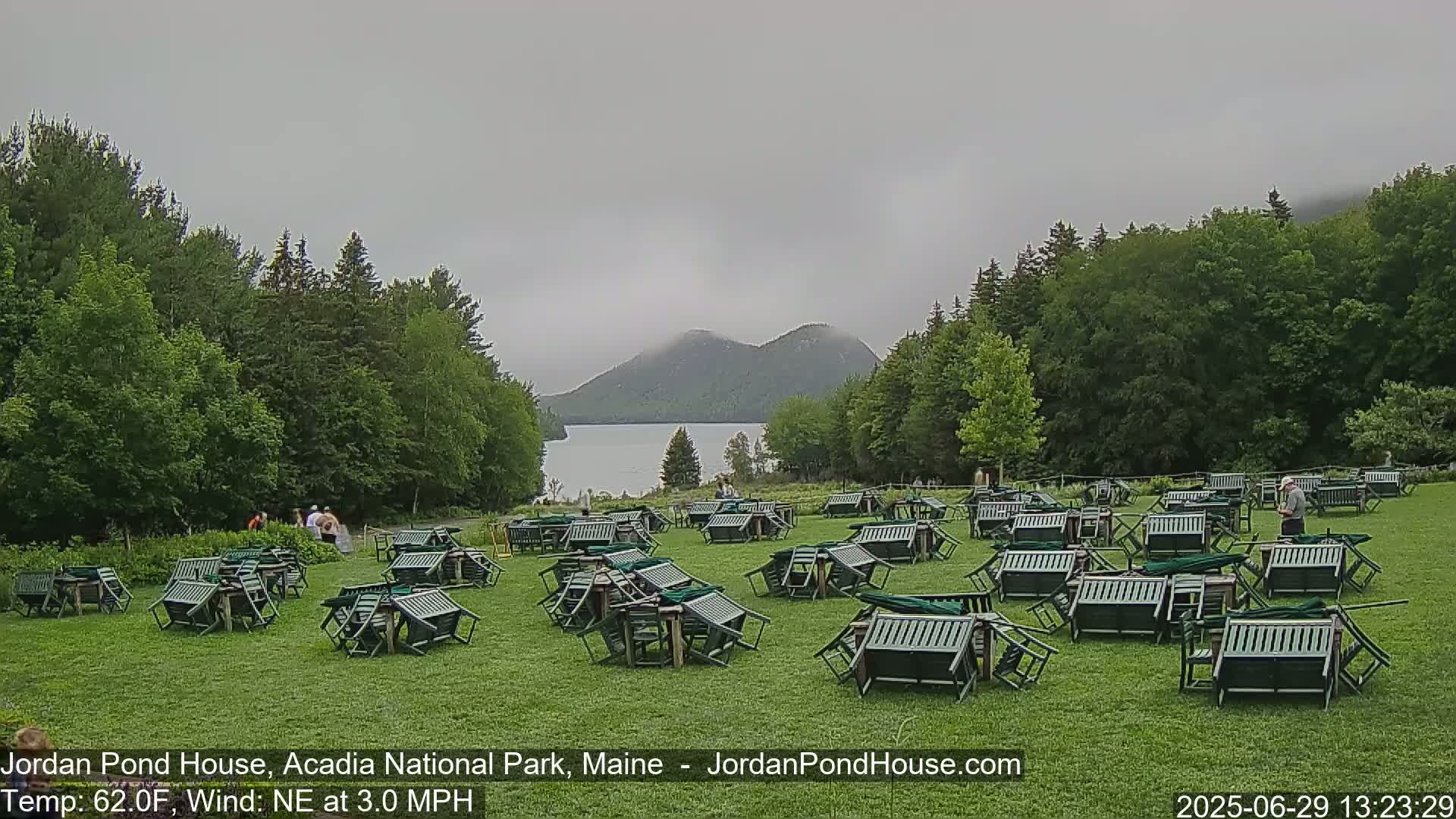 Acadia National Park, Jordan Pond Lake Live Cam - Seal Harbor, Hancock,  Maine, USA