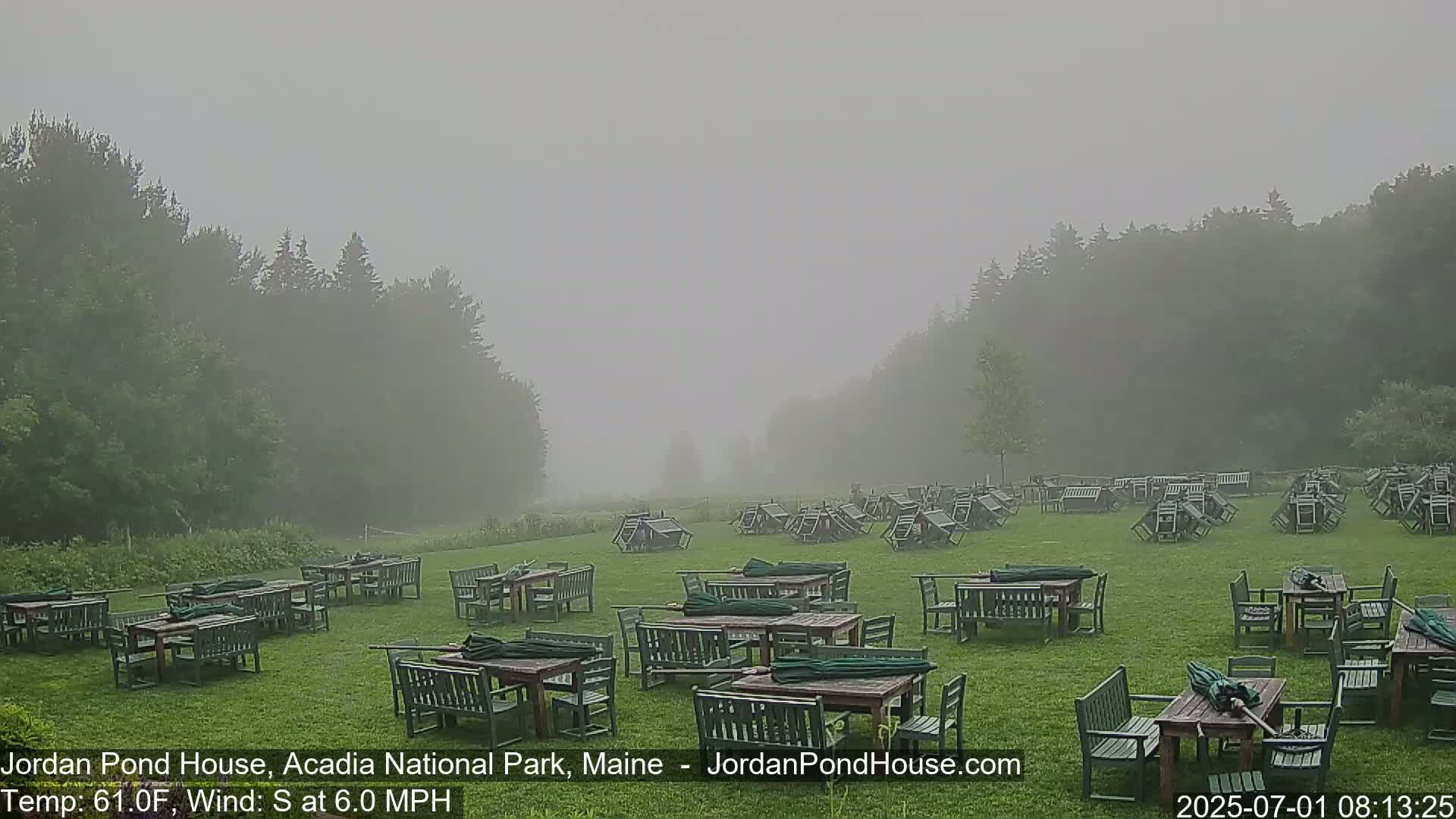 Acadia National Park, Jordan Pond Lake Live Cam - Seal Harbor, Hancock,  Maine, USA