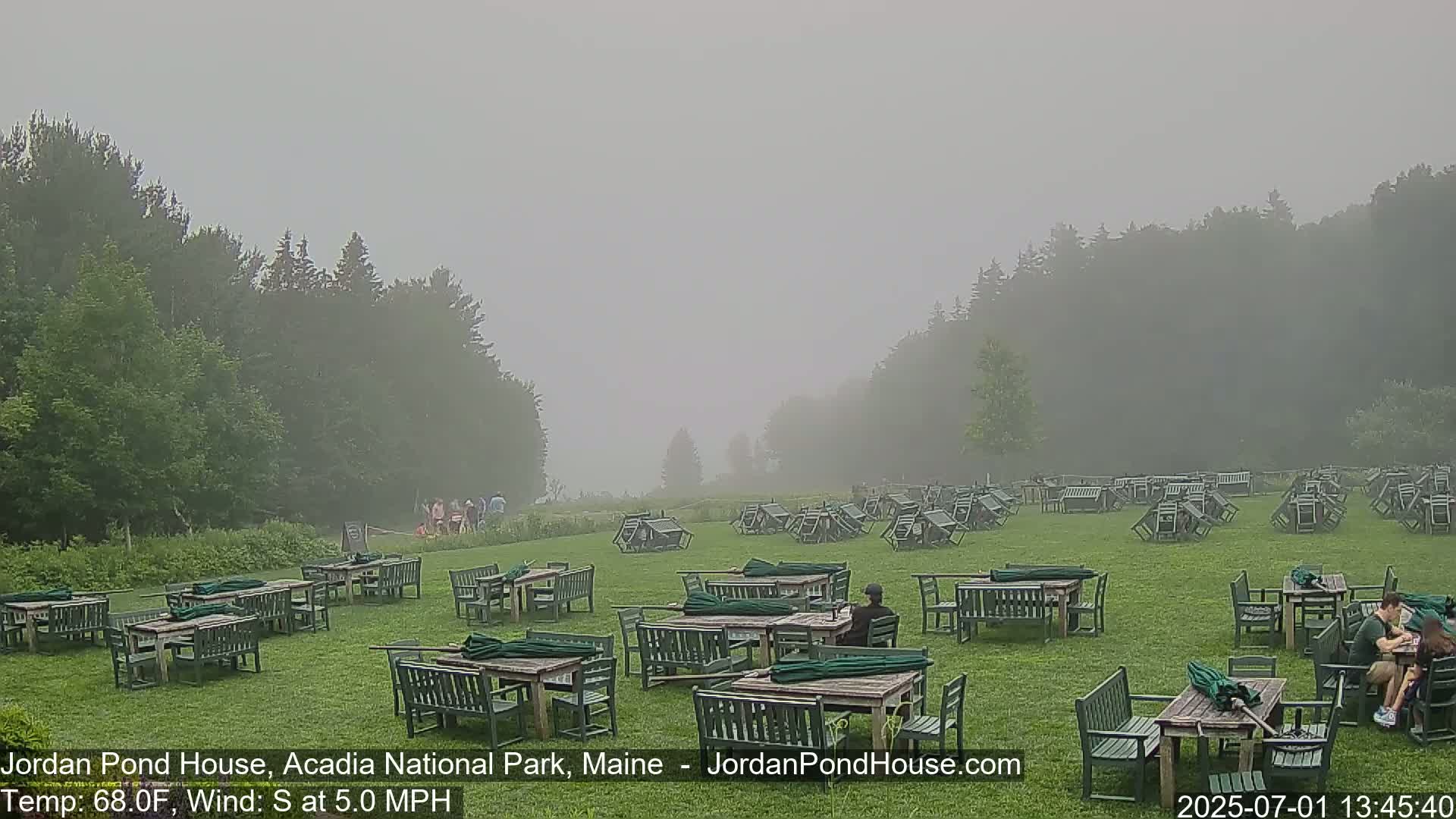 Acadia National Park, Jordan Pond Lake Live Cam - Seal Harbor, Hancock,  Maine, USA