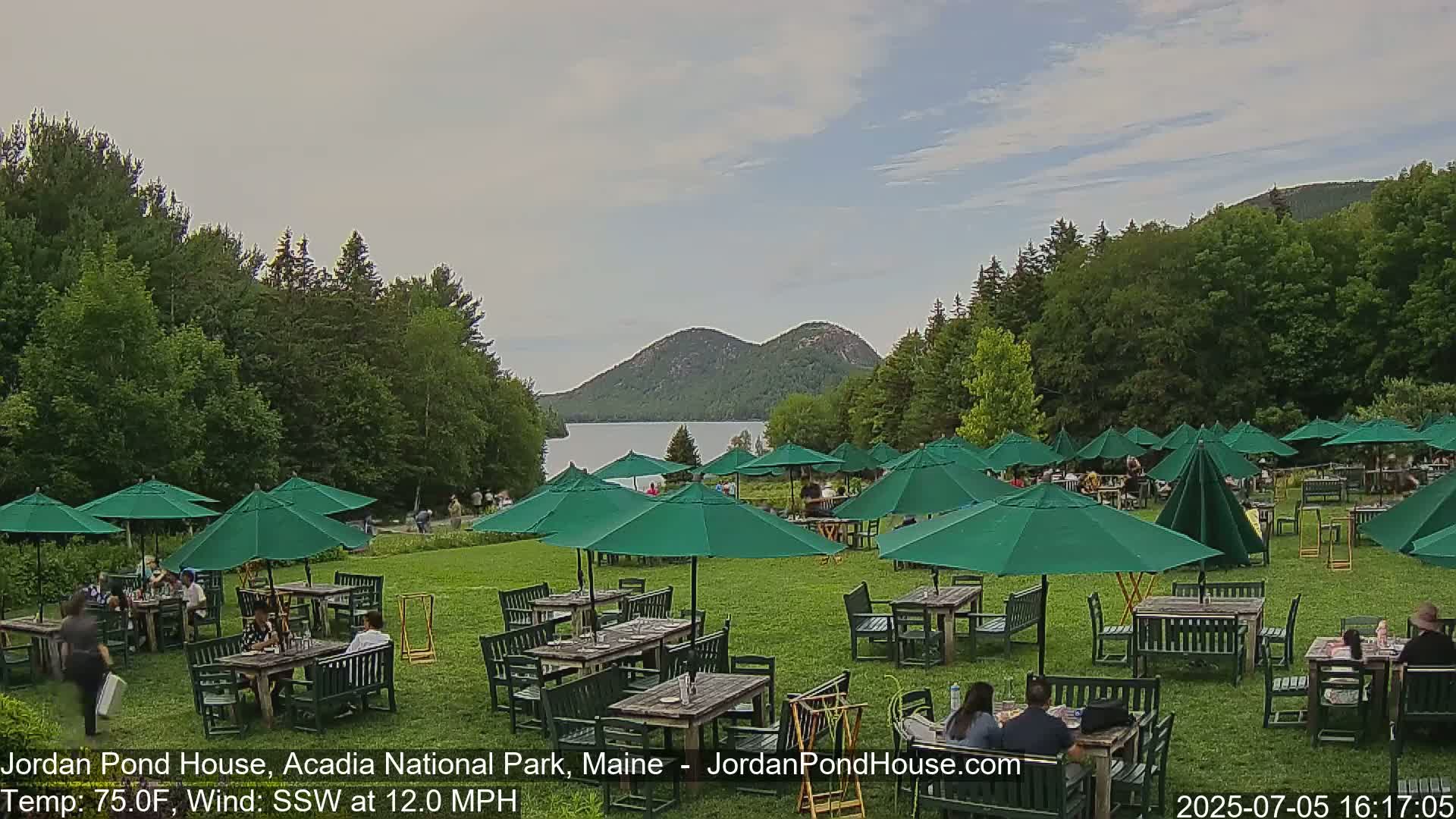 Acadia National Park, Jordan Pond Lake Live Cam - Seal Harbor, Hancock,  Maine, USA