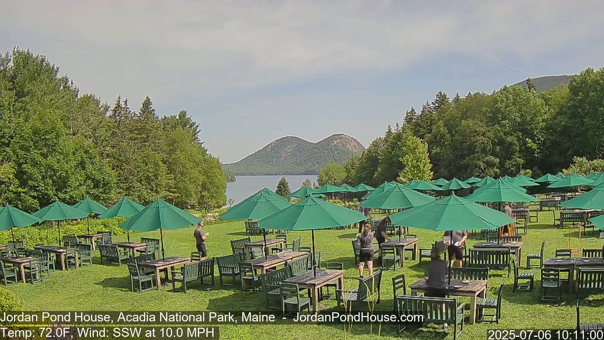 Acadia National Park, Jordan Pond Lake Live Cam - Seal Harbor, Hancock,  Maine, USA